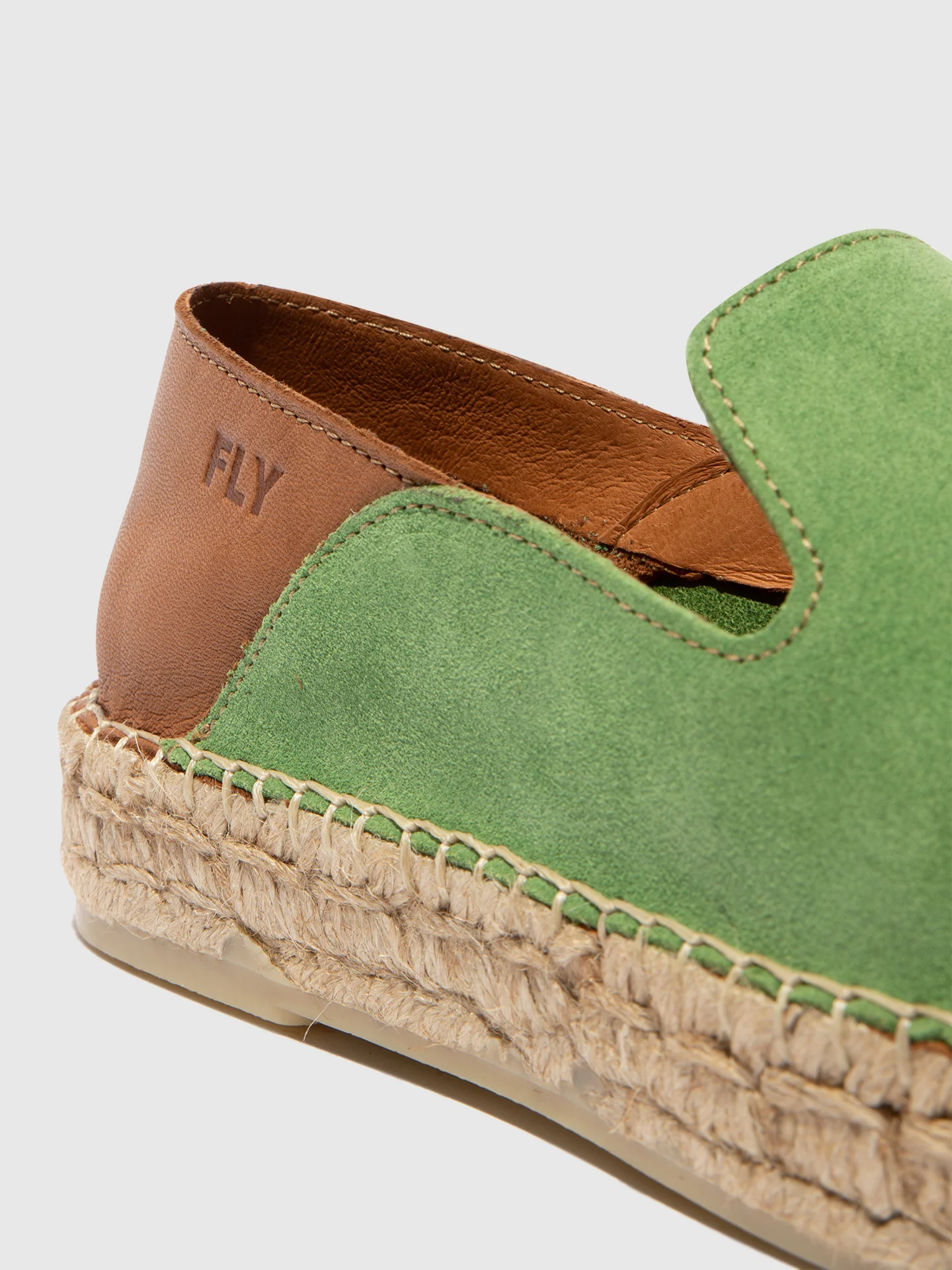 Slip-on Espadrilles PULY522FLY GREEN/TAN - Image 4