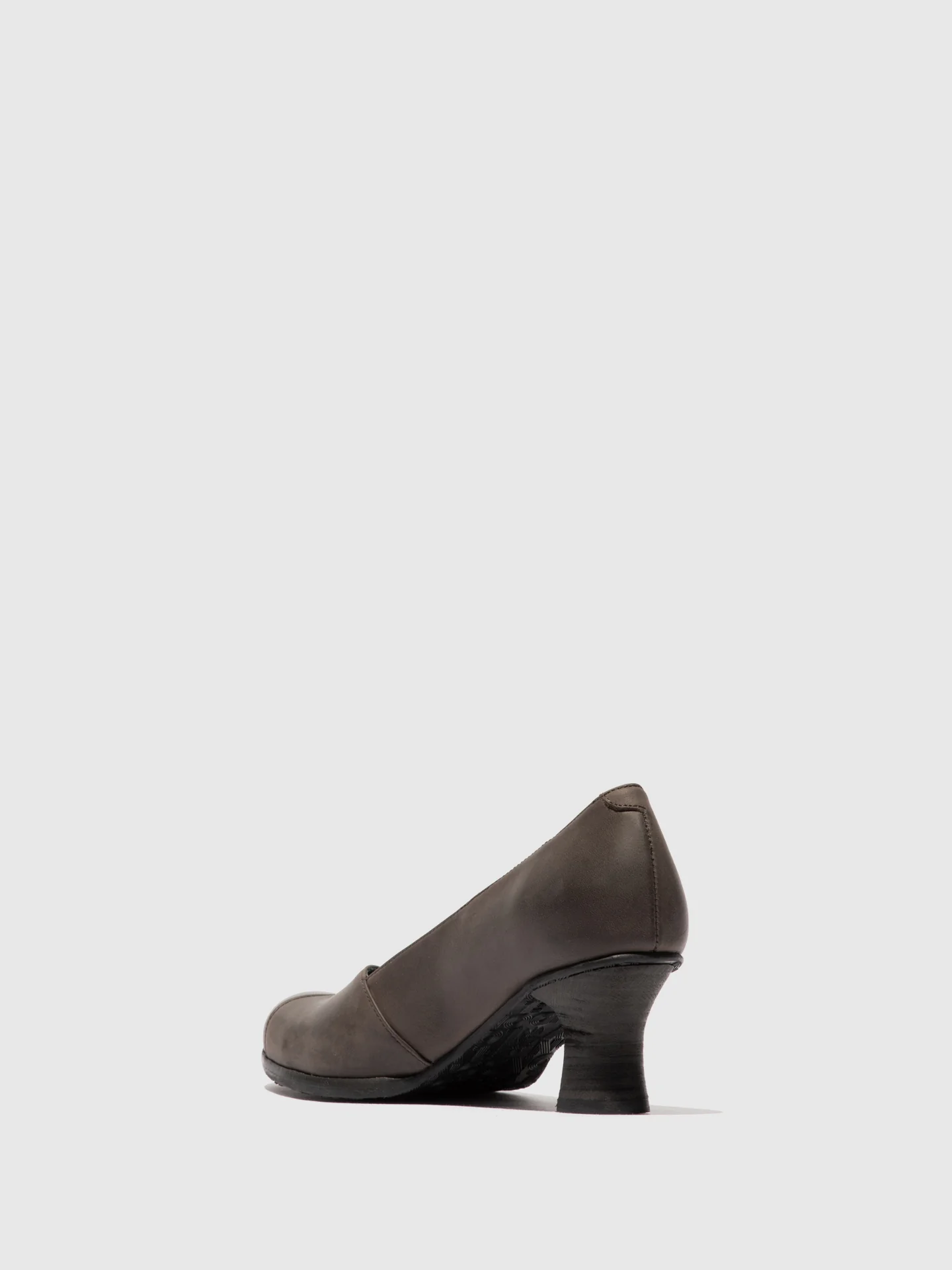 Heel Shoes BINX163FLY GREY/GRAPHITE/DK.GOLD - Image 3