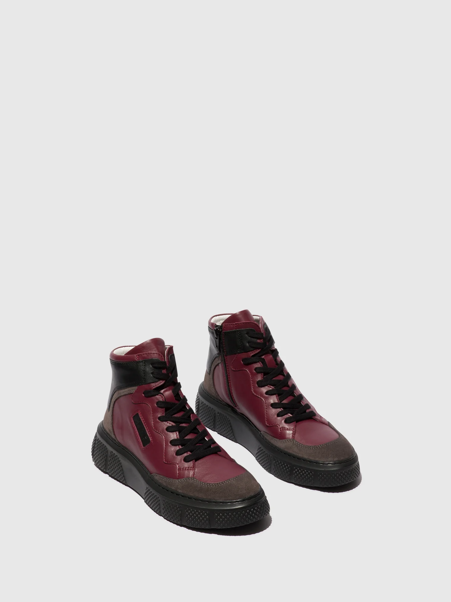 Lace-up Trainers EPPE531FLY GREY/WINE/BLACK - Image 2