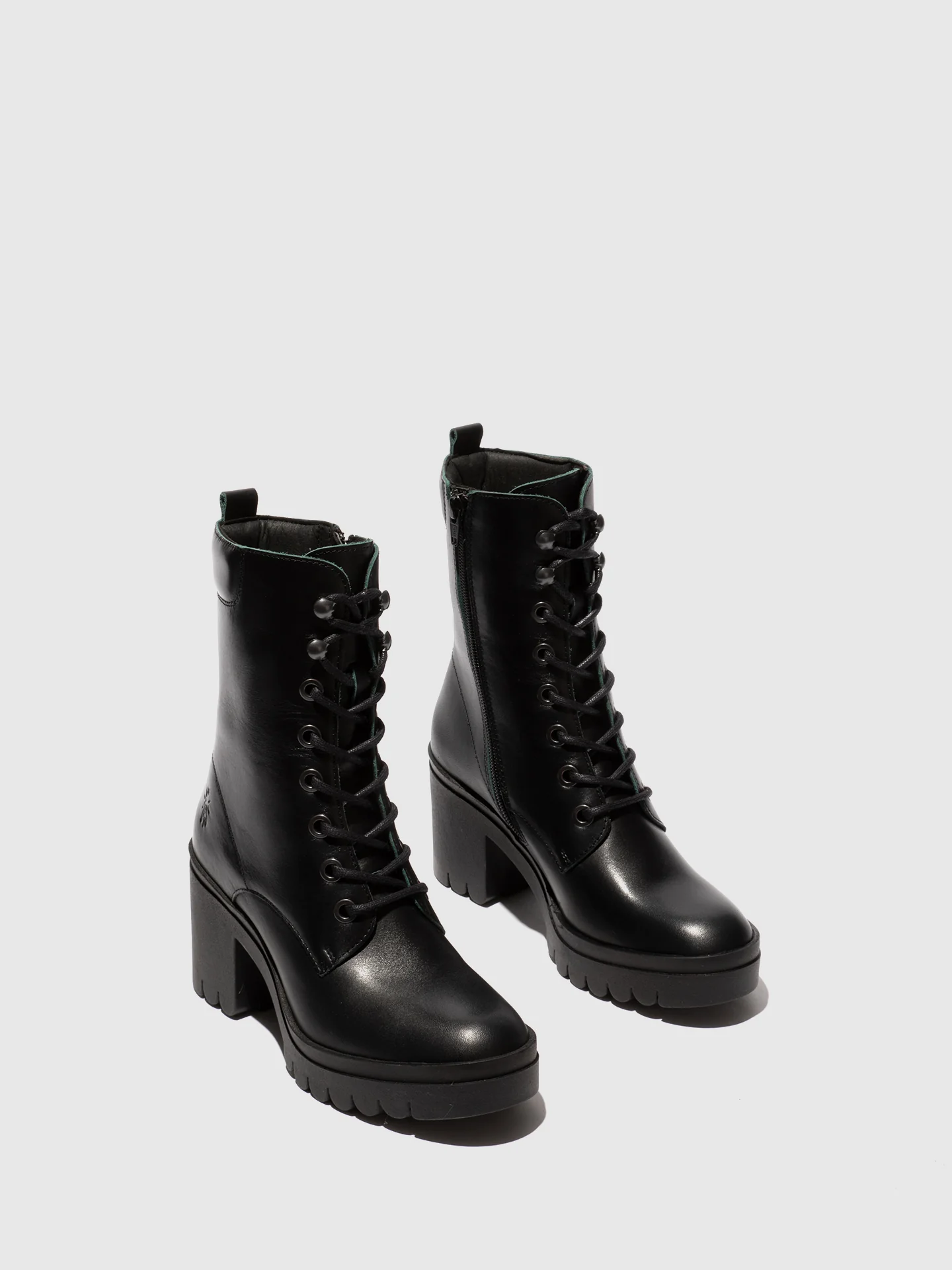Lace-up Ankle Boots TIEL642FLY GROUND/GREEN - Image 2