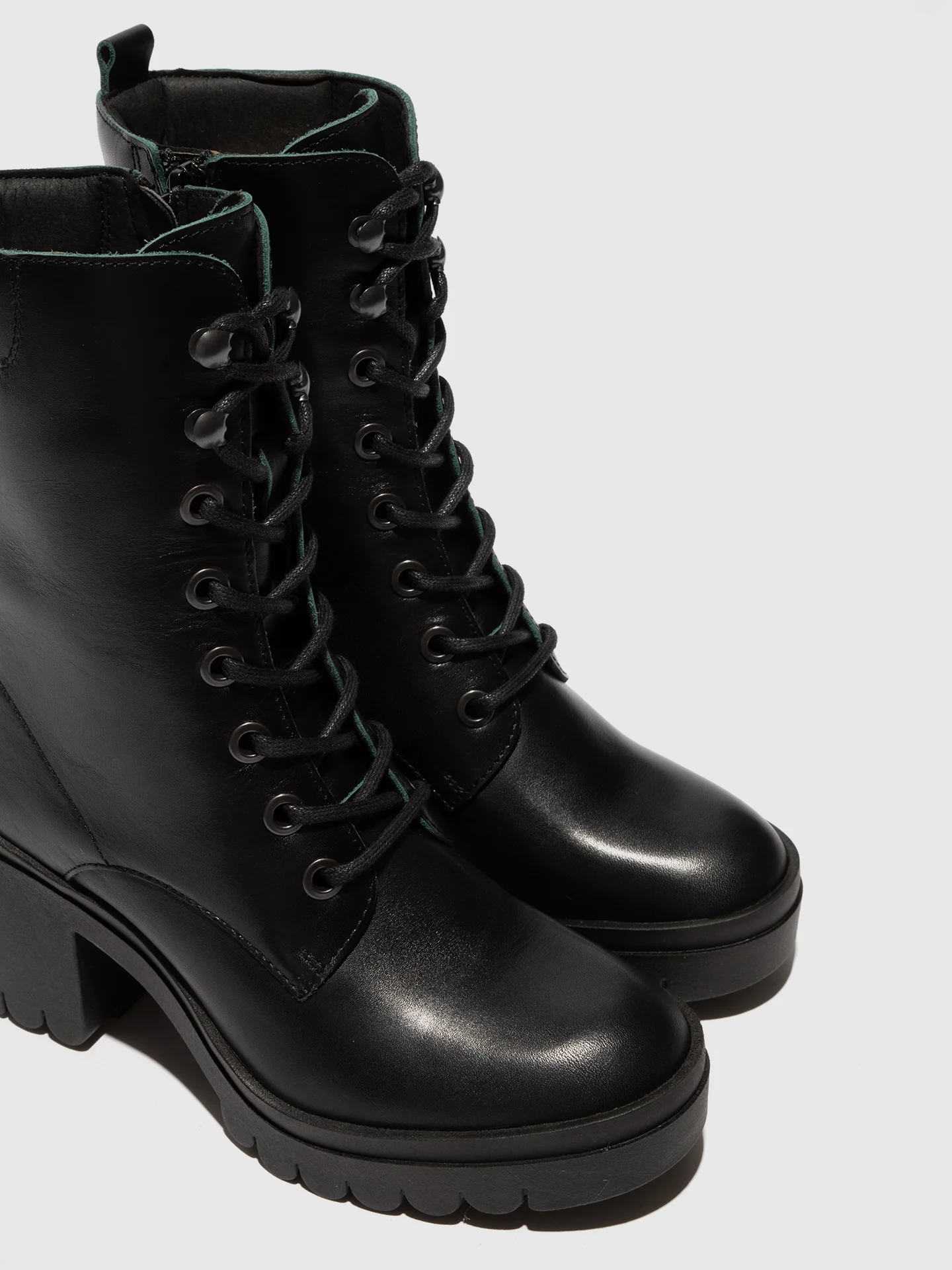 Lace-up Ankle Boots TIEL642FLY GROUND/GREEN - Image 4