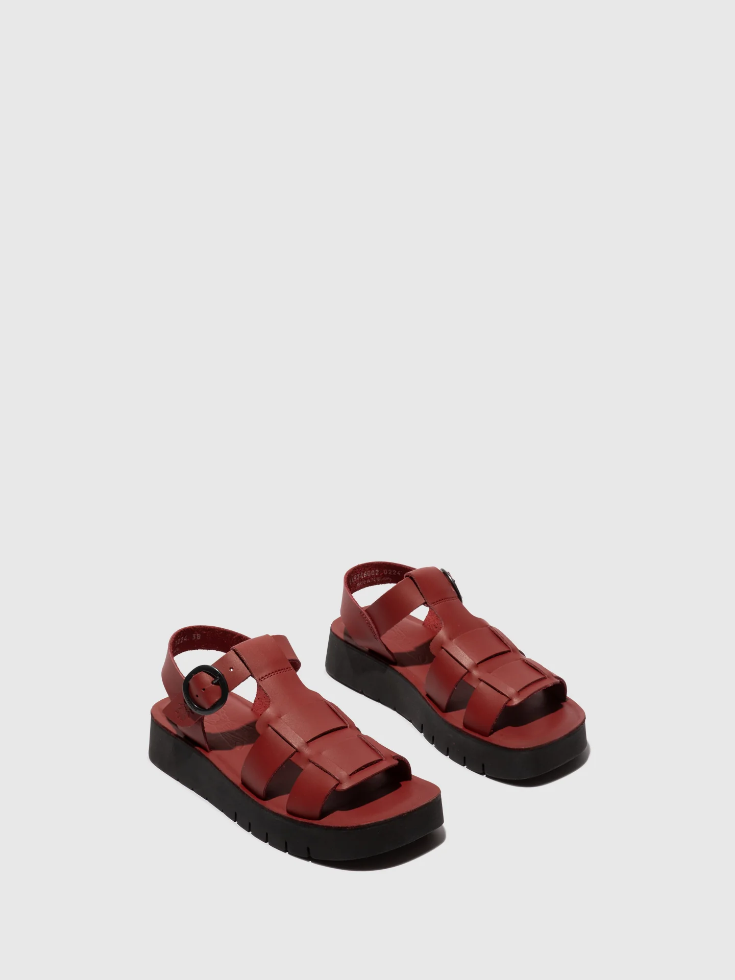 Buckle Sandals SUDY246FLY INTENSE RUST - Image 2