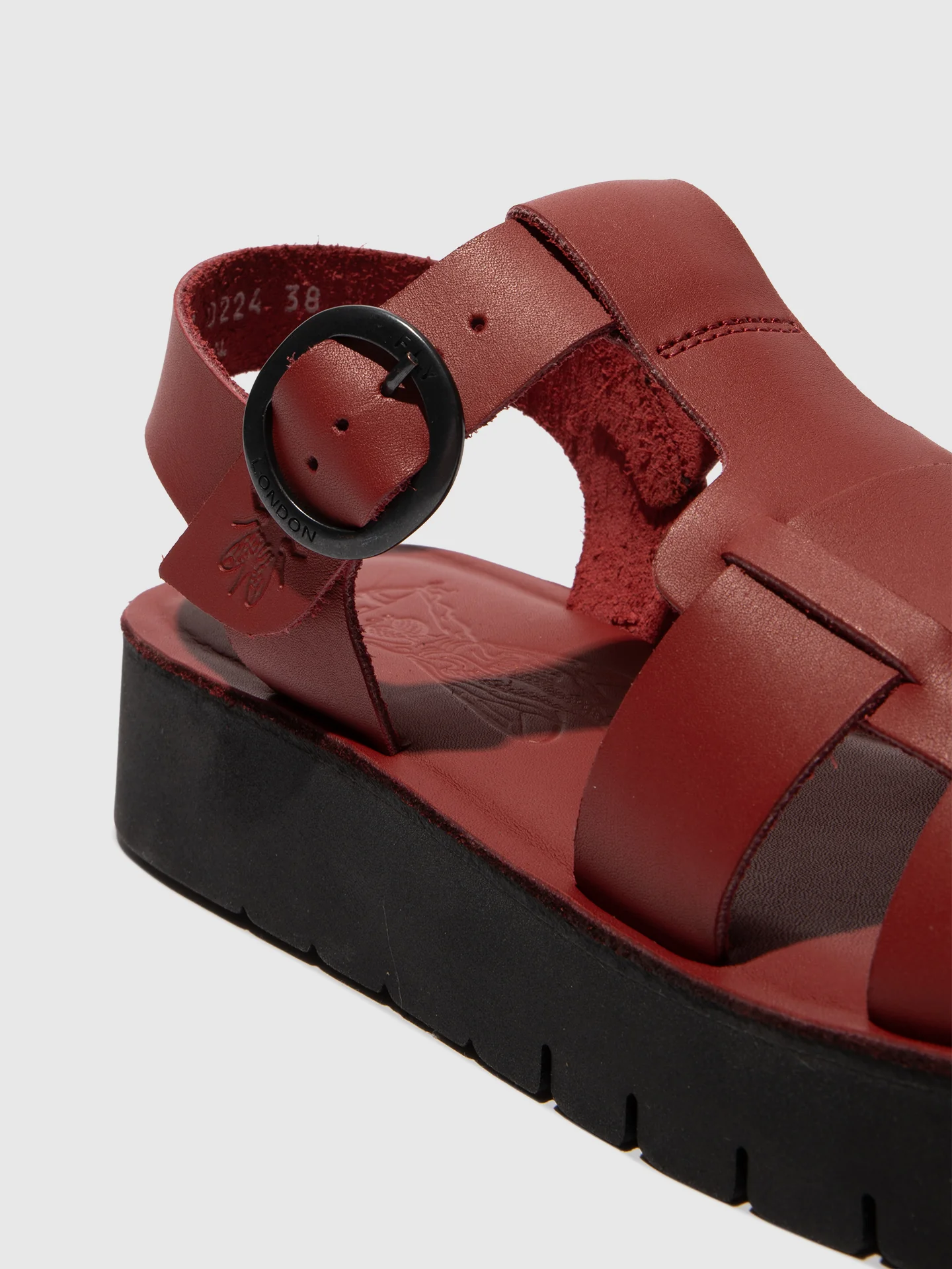 Buckle Sandals SUDY246FLY INTENSE RUST - Image 4