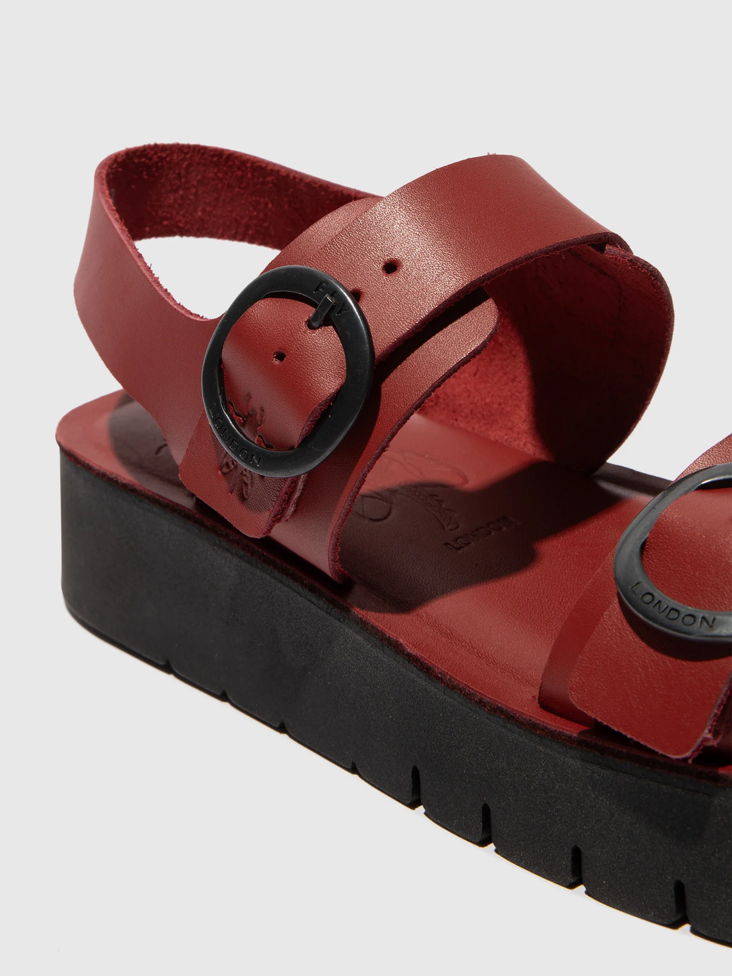 Sling-Back Sandals SOLB260FLY INTENSE RUST - Image 4