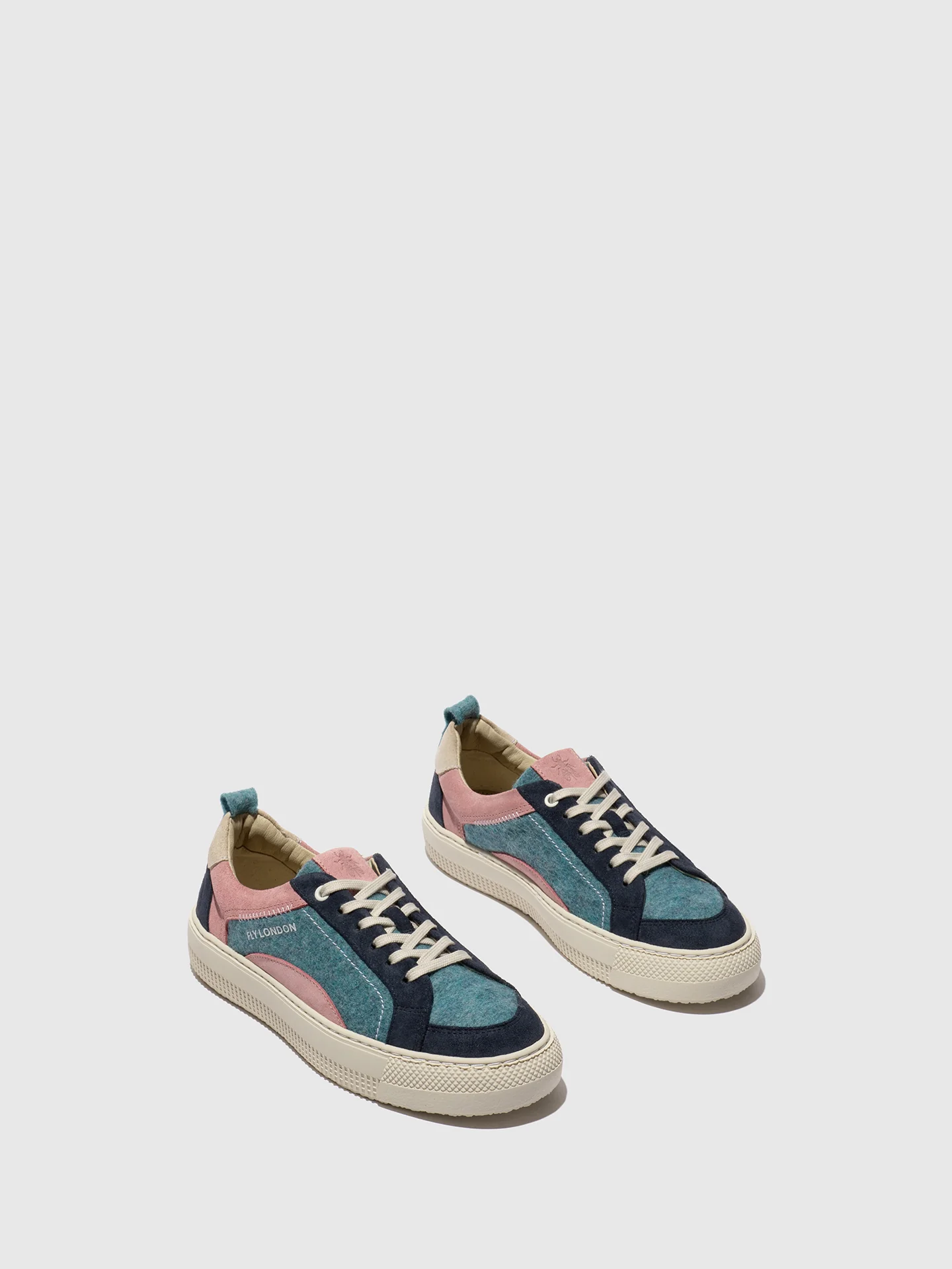 Low-Top Trainers TAIK687FLY JEANS/JEANS/PALE PINK/OFFWHITE - Image 2