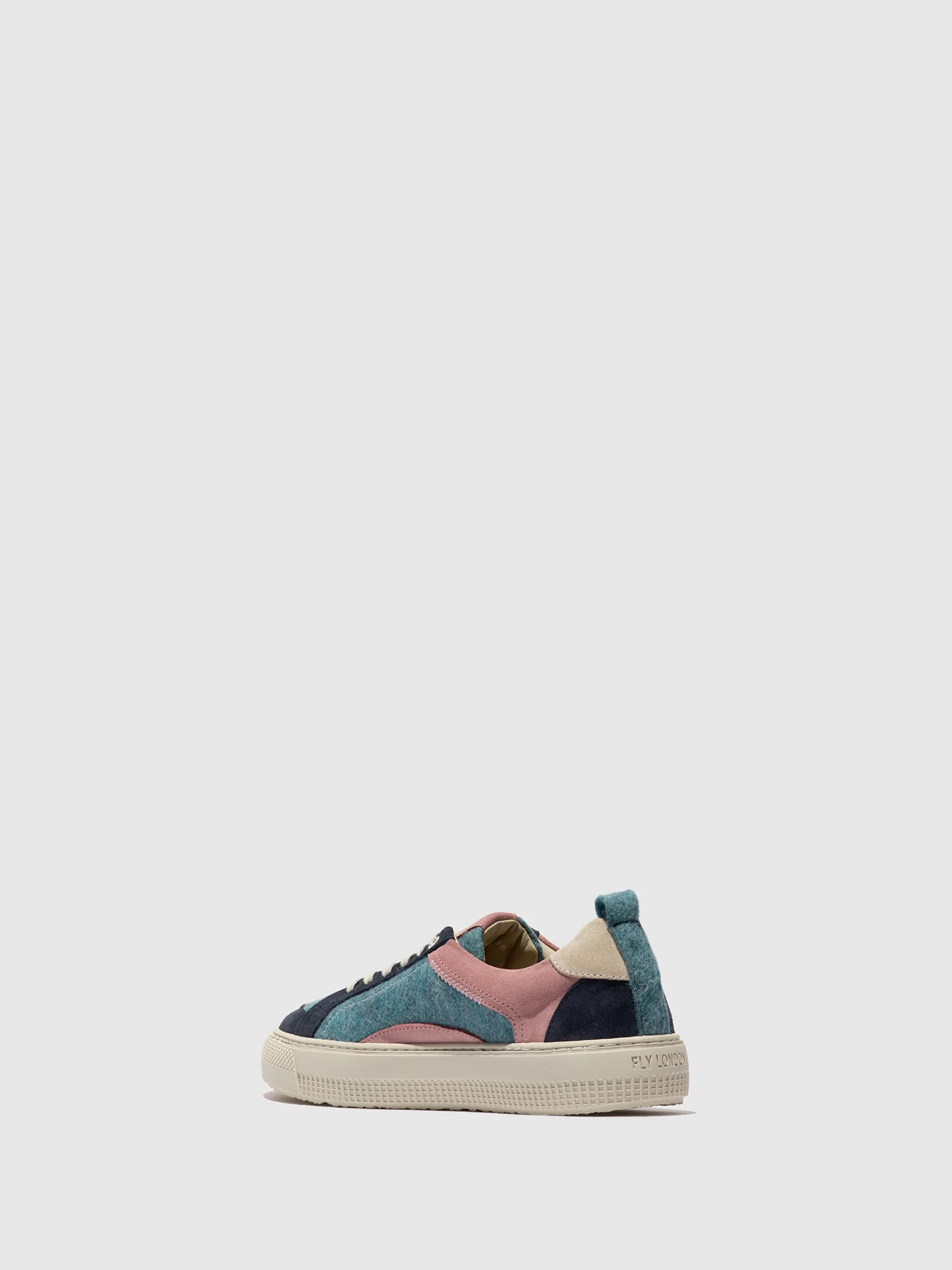 Low-Top Trainers TAIK687FLY JEANS/JEANS/PALE PINK/OFFWHITE - Image 3
