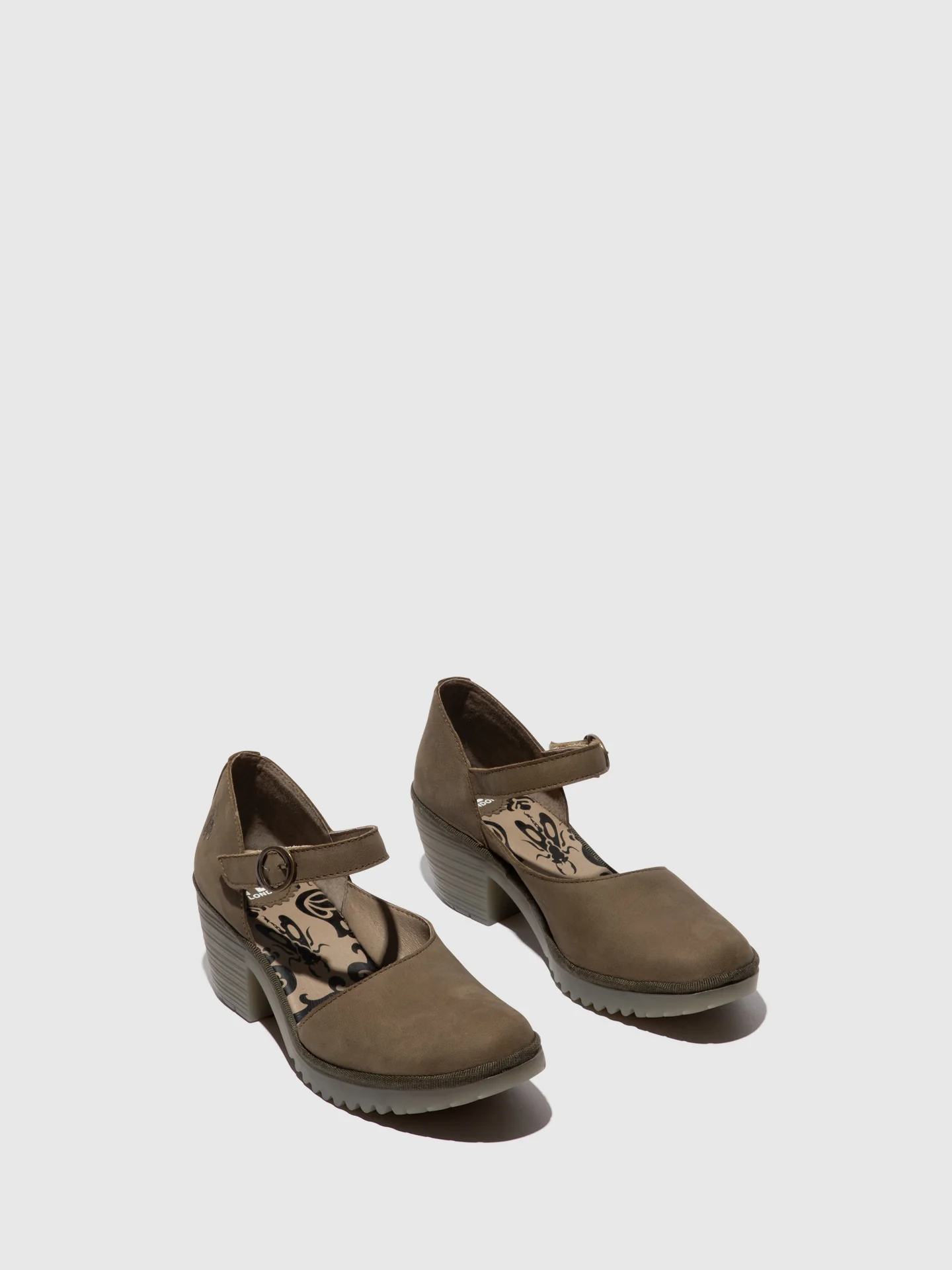 Buckle Sandals WIFO440FLY KHAKI - Image 2