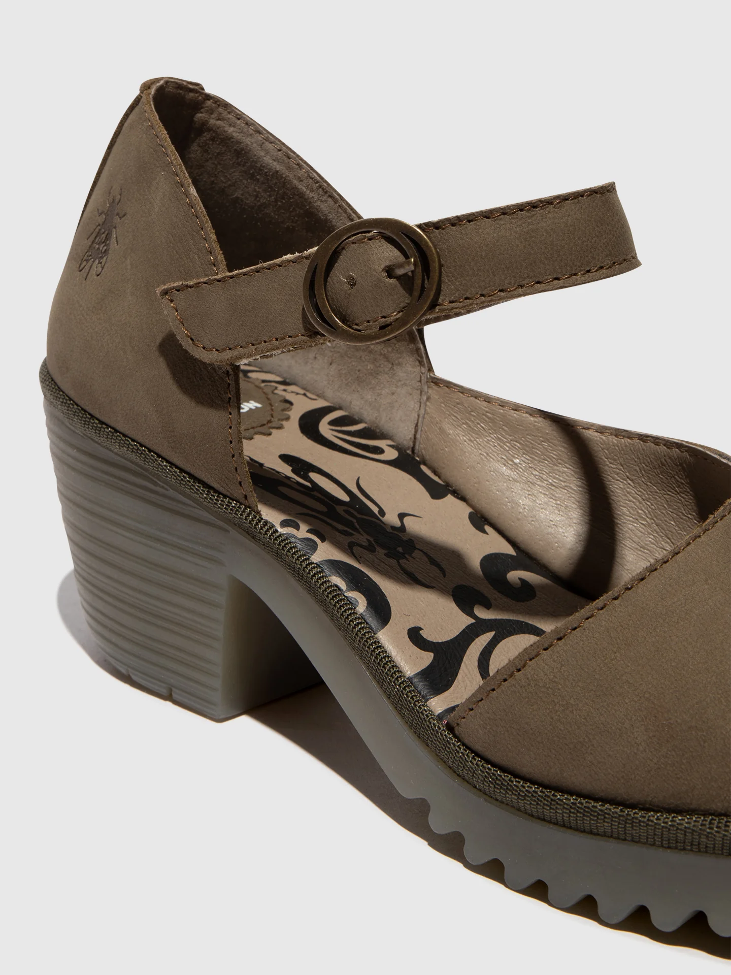 Buckle Sandals WIFO440FLY KHAKI - Image 4