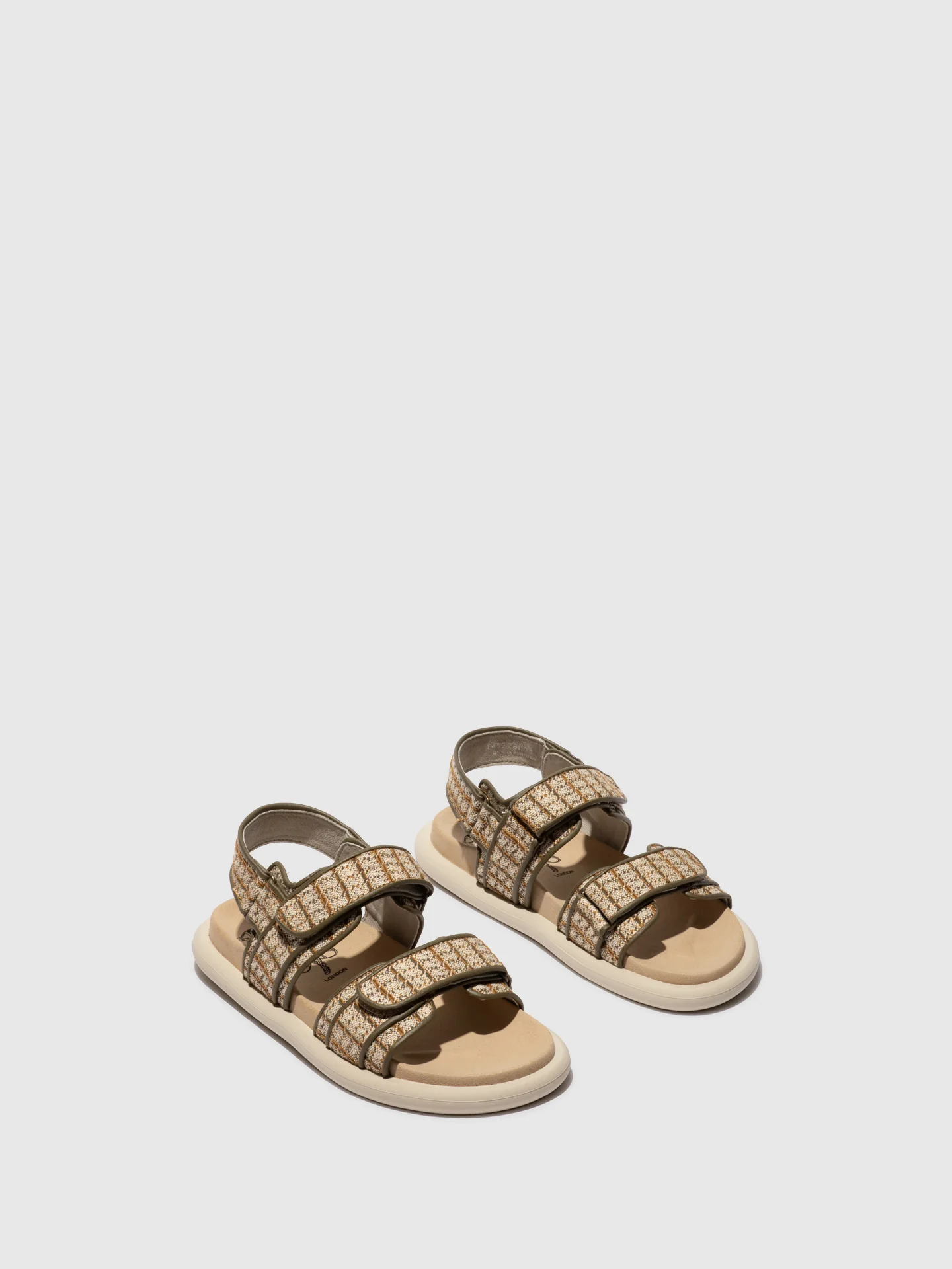 Sling-Back Sandals PAAV228FLY KHAKI/BUMBLEBEE - Image 2