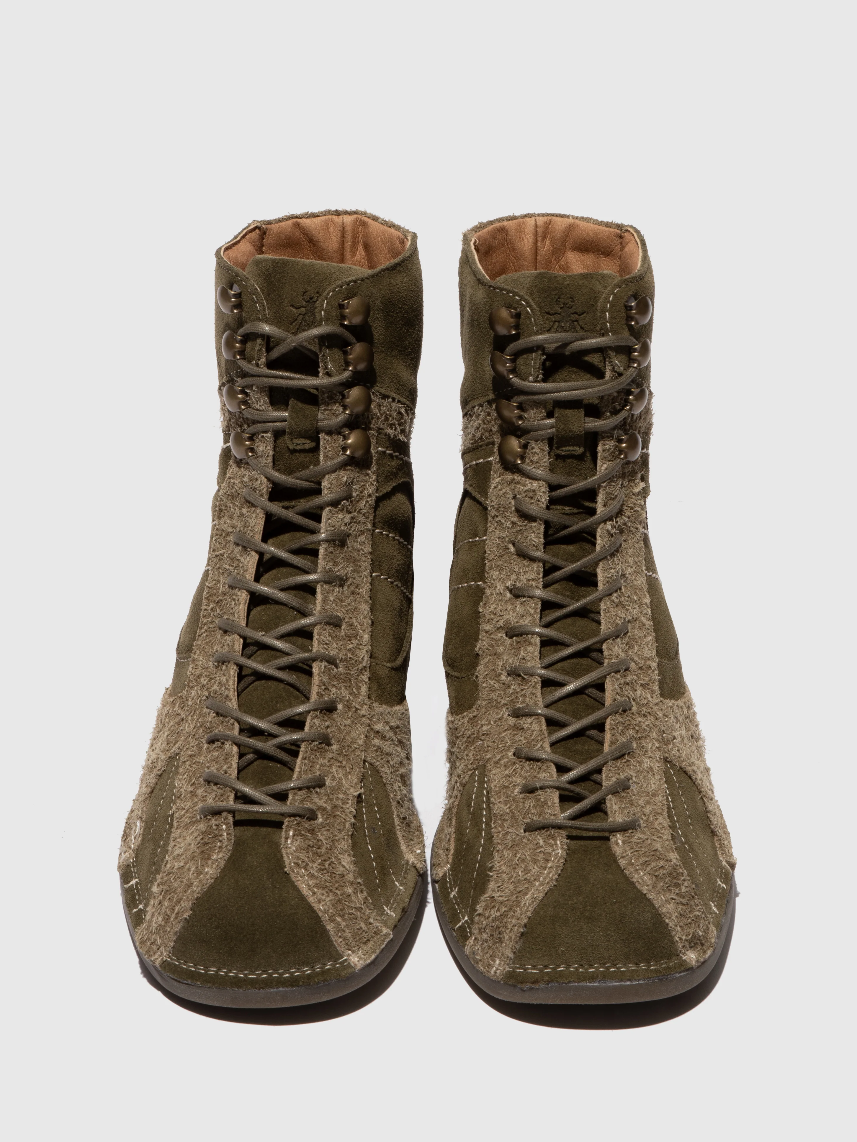 Hi-Top Trainers FARV573FLY KHAKI - Image 5