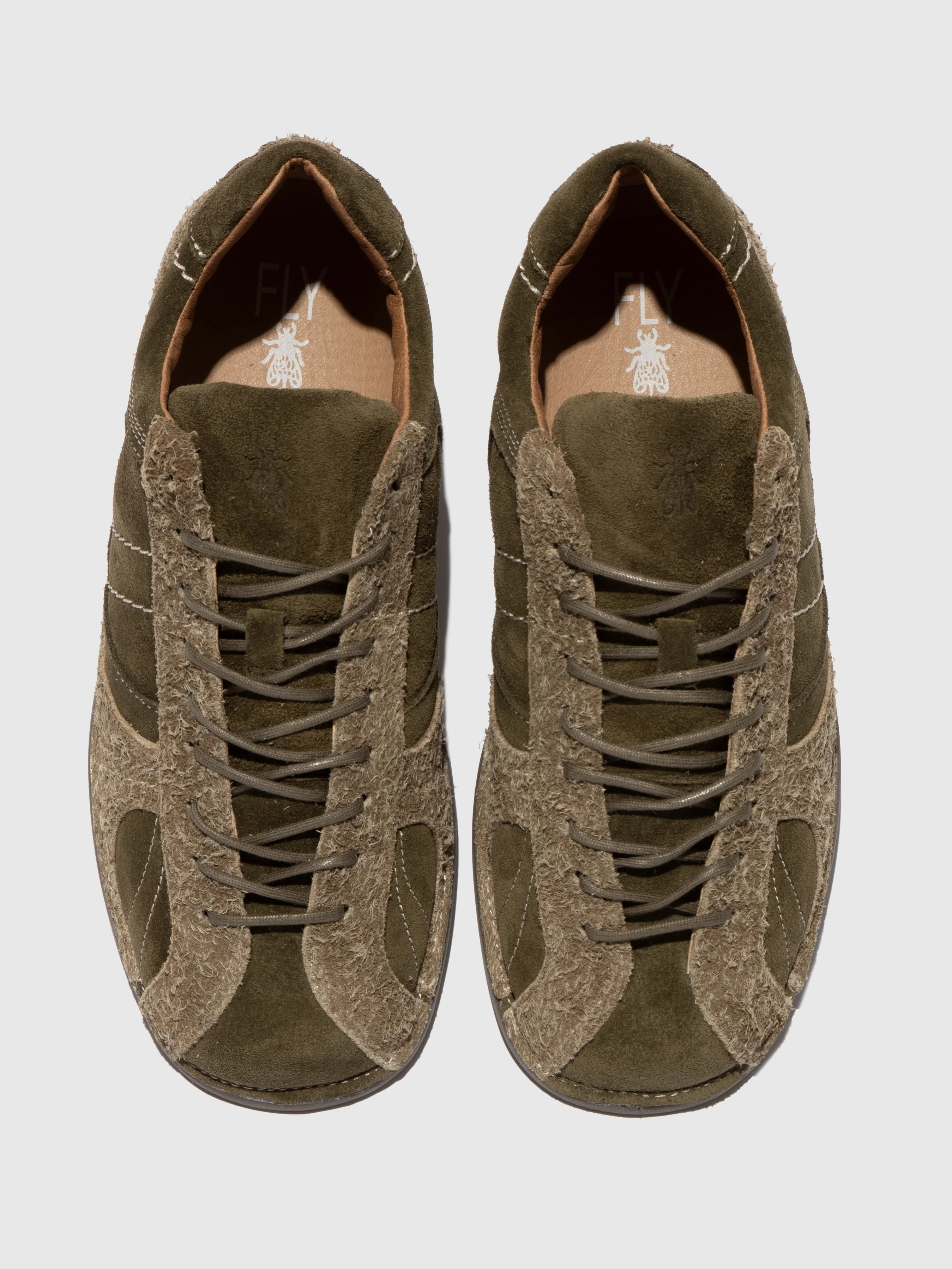 Low-Top Trainers FRAP572FLY KHAKI - Image 4