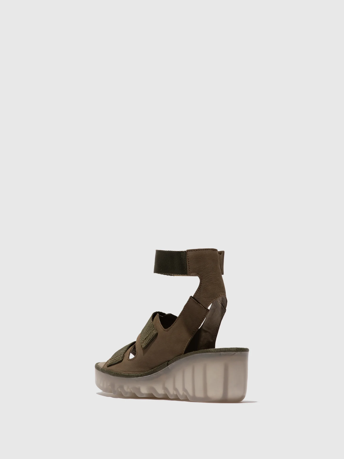 Velcro Sandals BECH474FLY KHAKI - Image 3