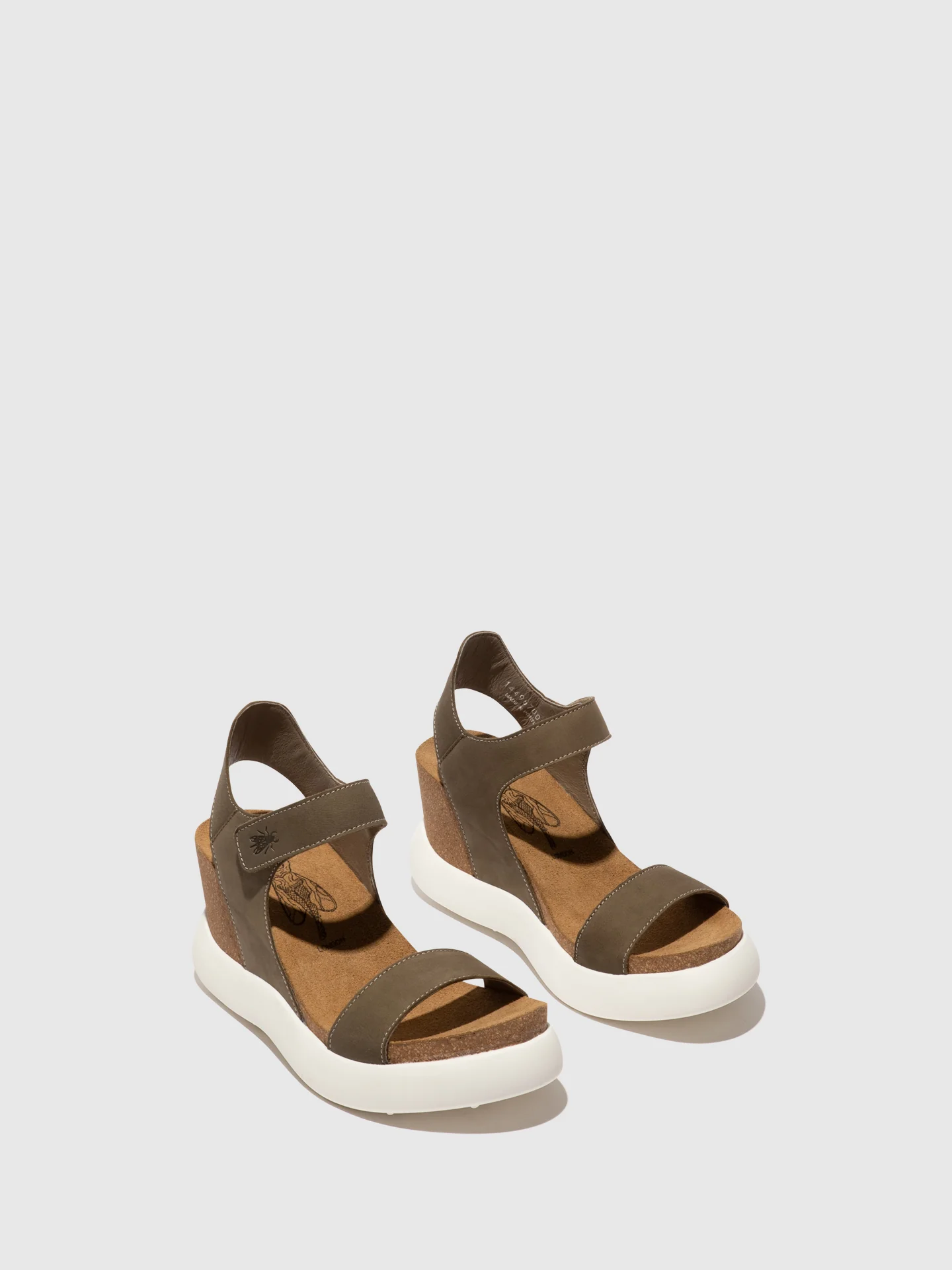 Velcro Sandals GOGO967FLY KHAKI - Image 2