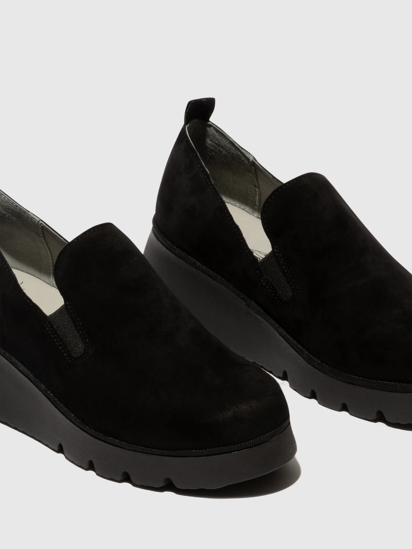 Slip-on Shoes PECE406FLY KID SUEDE BLACK - Image 4