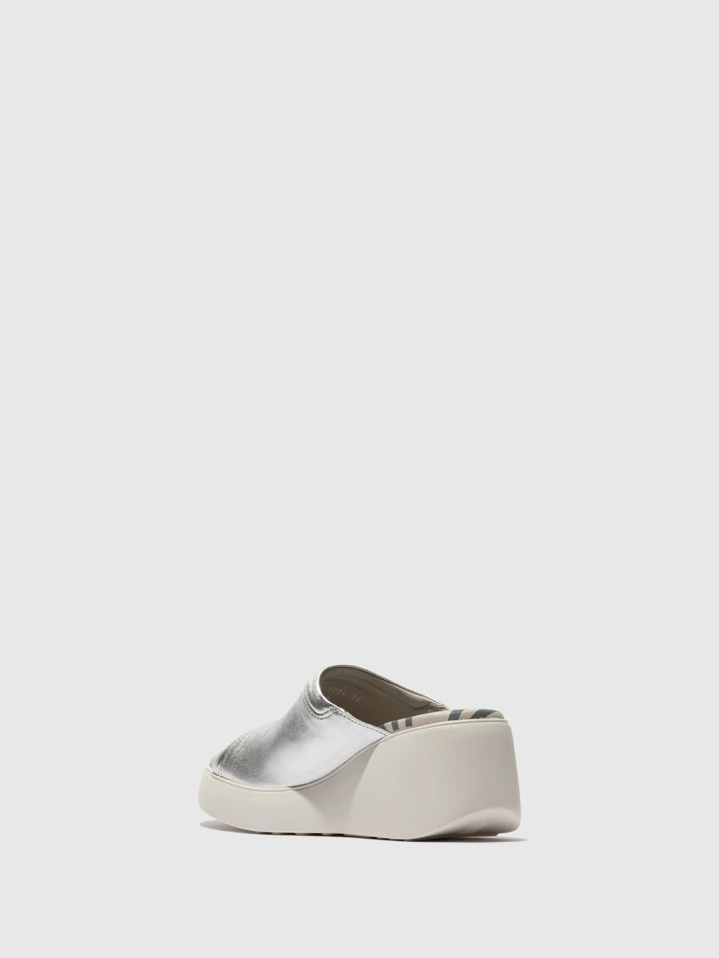 Slip-on Mules DOLI042FLY LAMINATO SILVER - Image 3