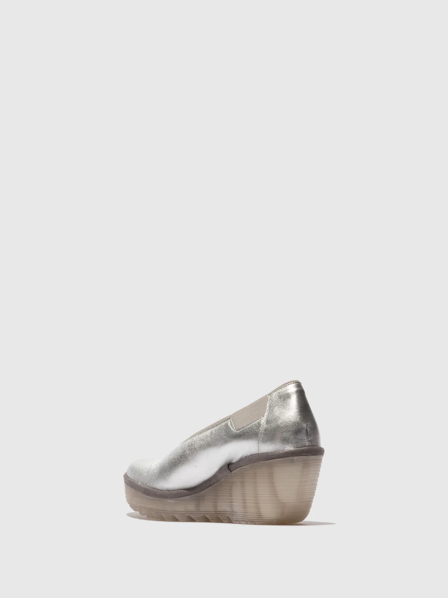 Slip-on Shoes YOZA438FLY LAMINATO SILVER - Image 3
