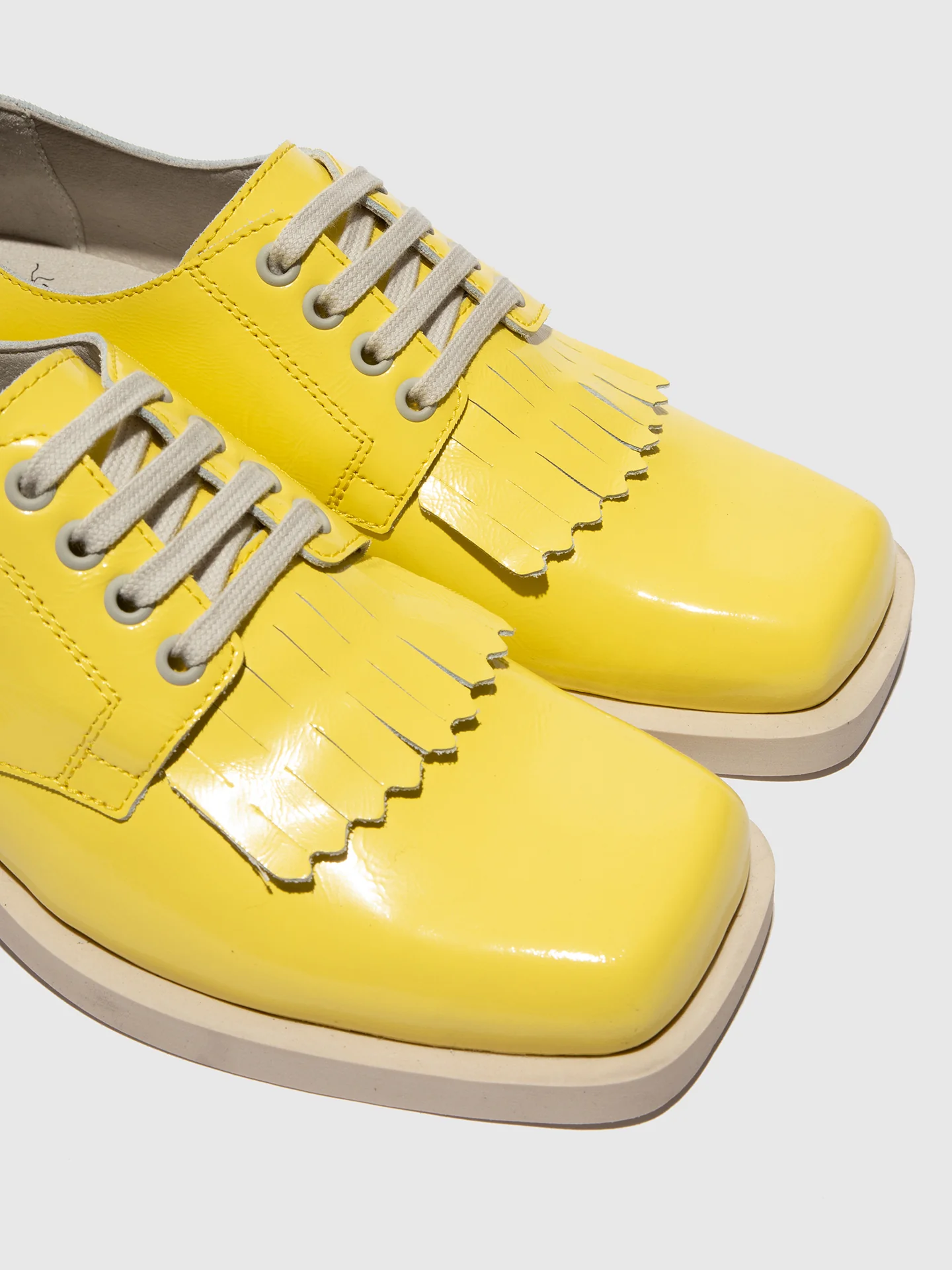 Lace-up Shoes RULP211FLY LEMON - Image 4