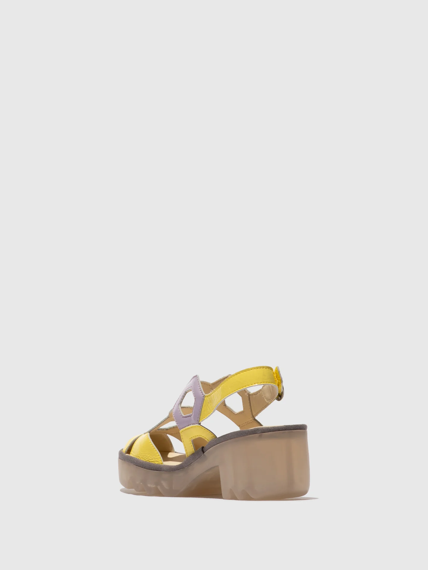 Sling-Back Sandals TRUL582FLY LEMON/VIOLET - Image 3