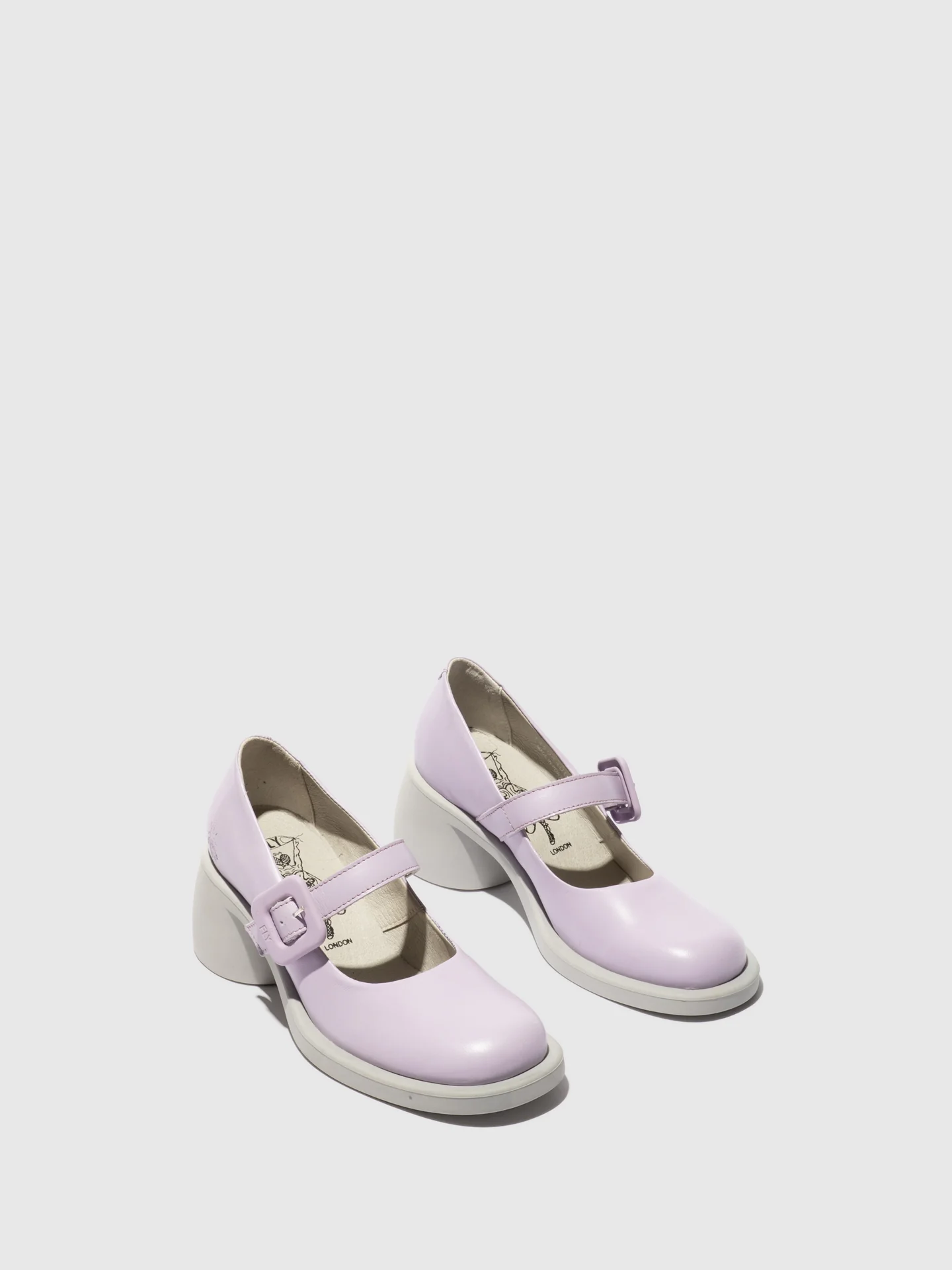 Mary Jane Shoes HUVI044FLY LILAC - Image 2