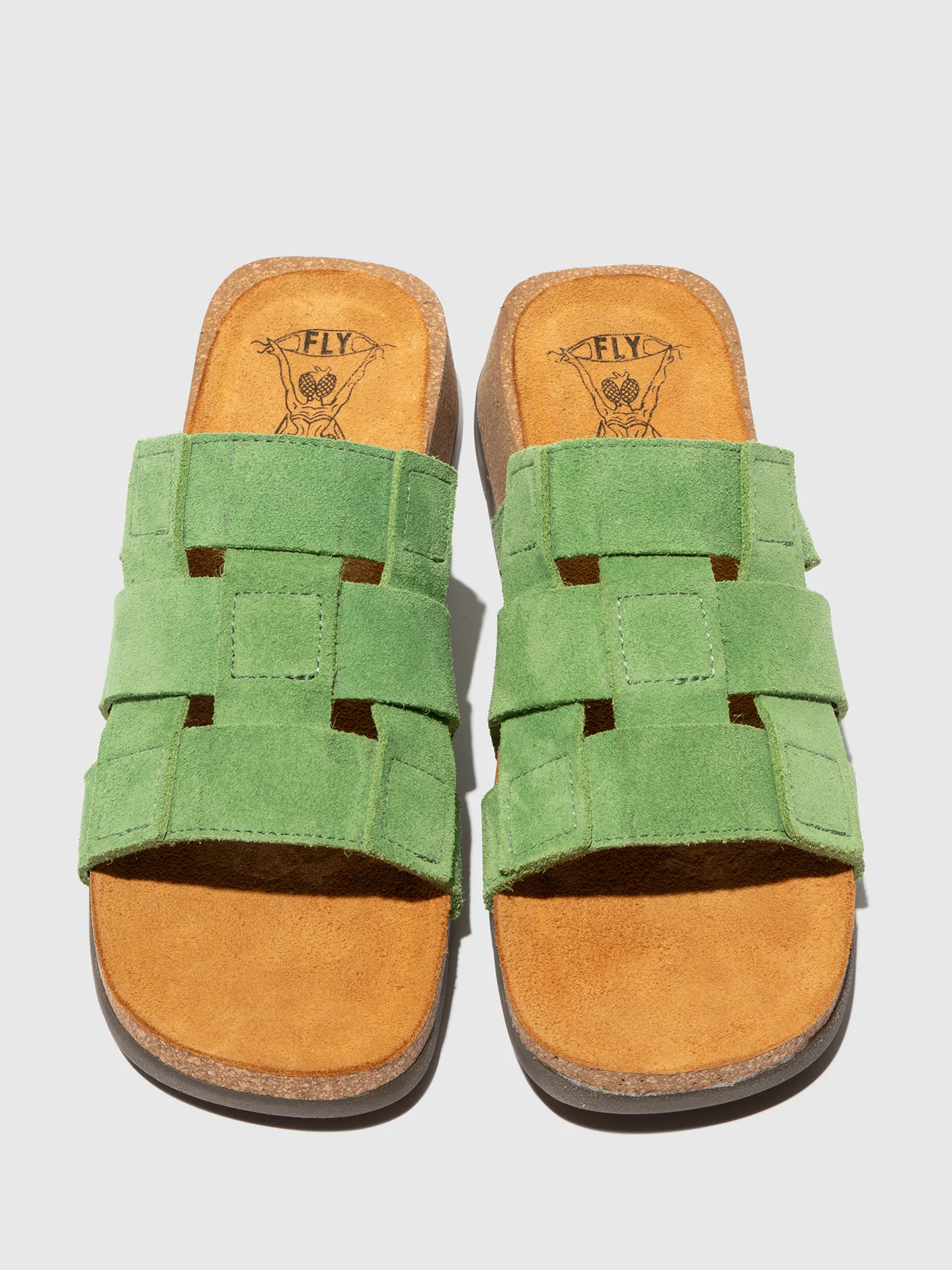 Slip-on Mules CAXE061FLY LIME GREEN - Image 4