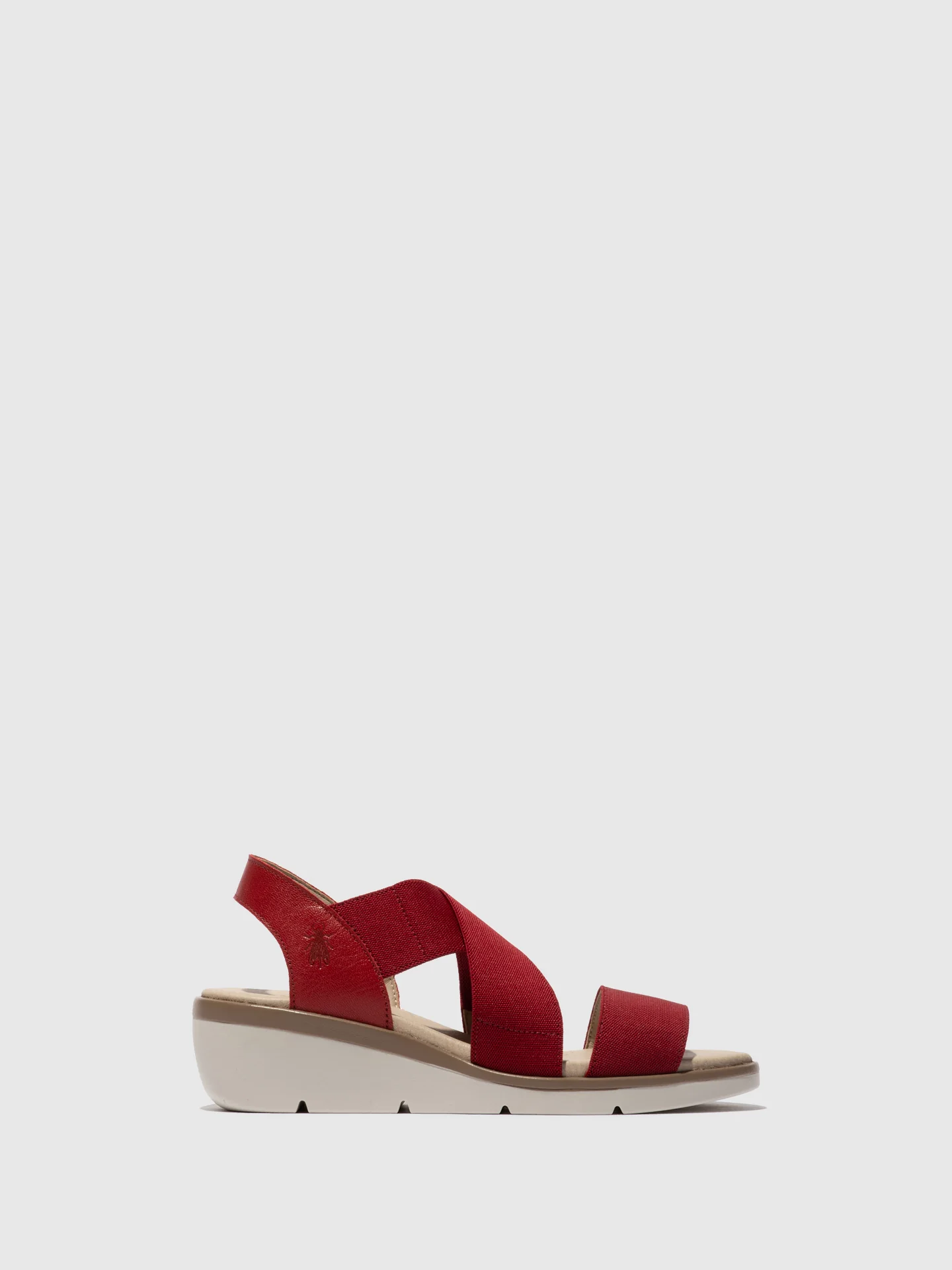 Elasticated Sandals NOLI056FLY LIPSTICK RED
