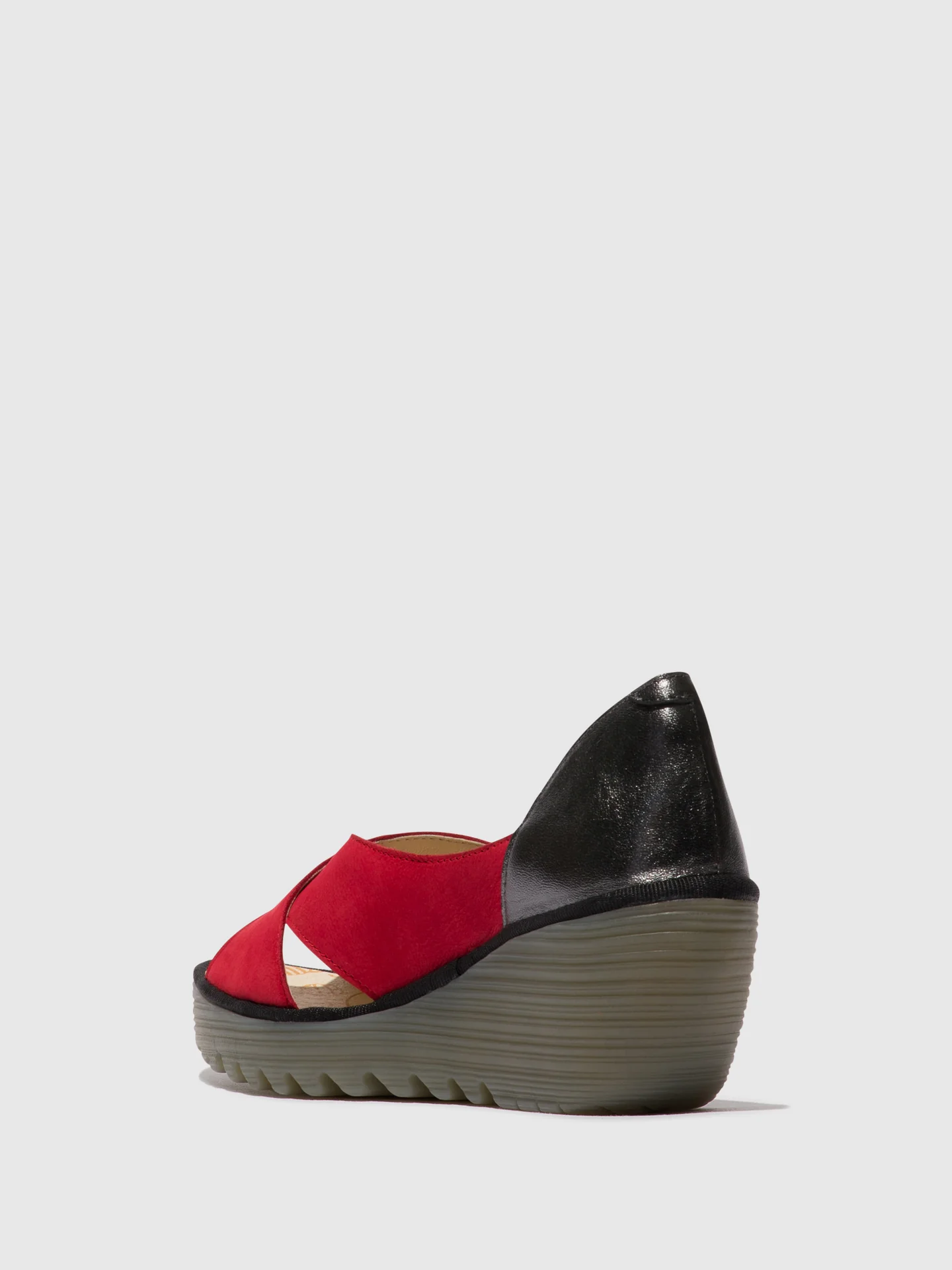 Crossover Sandals YOMA307FLY LIPSTICK RED/GRAPHITE - Image 3