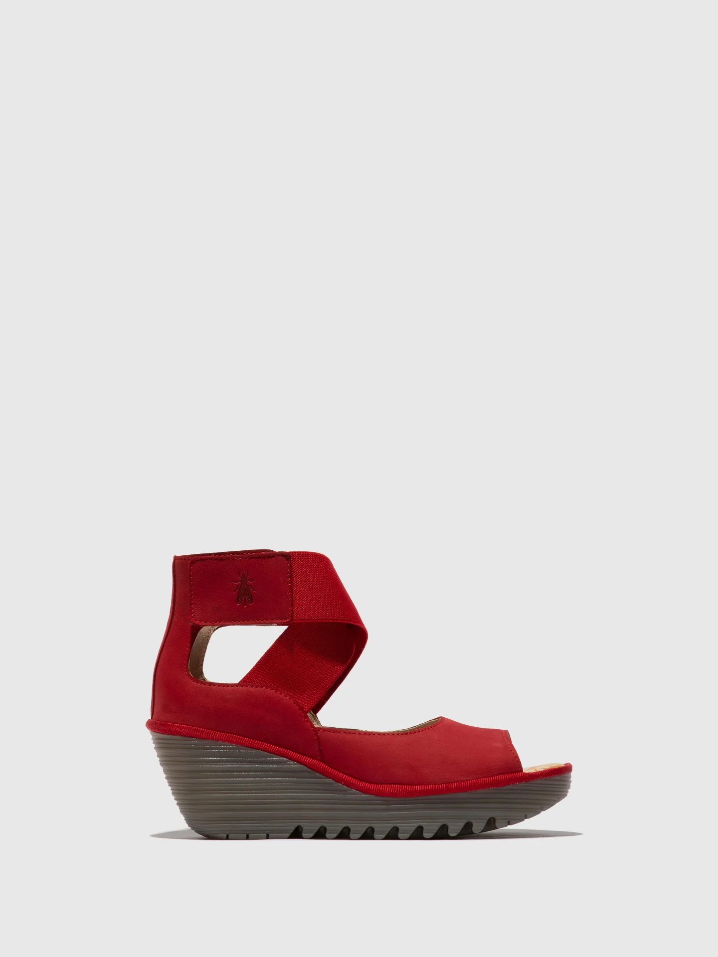 Velcro Sandals YEFI473FLY LIPSTICK RED
