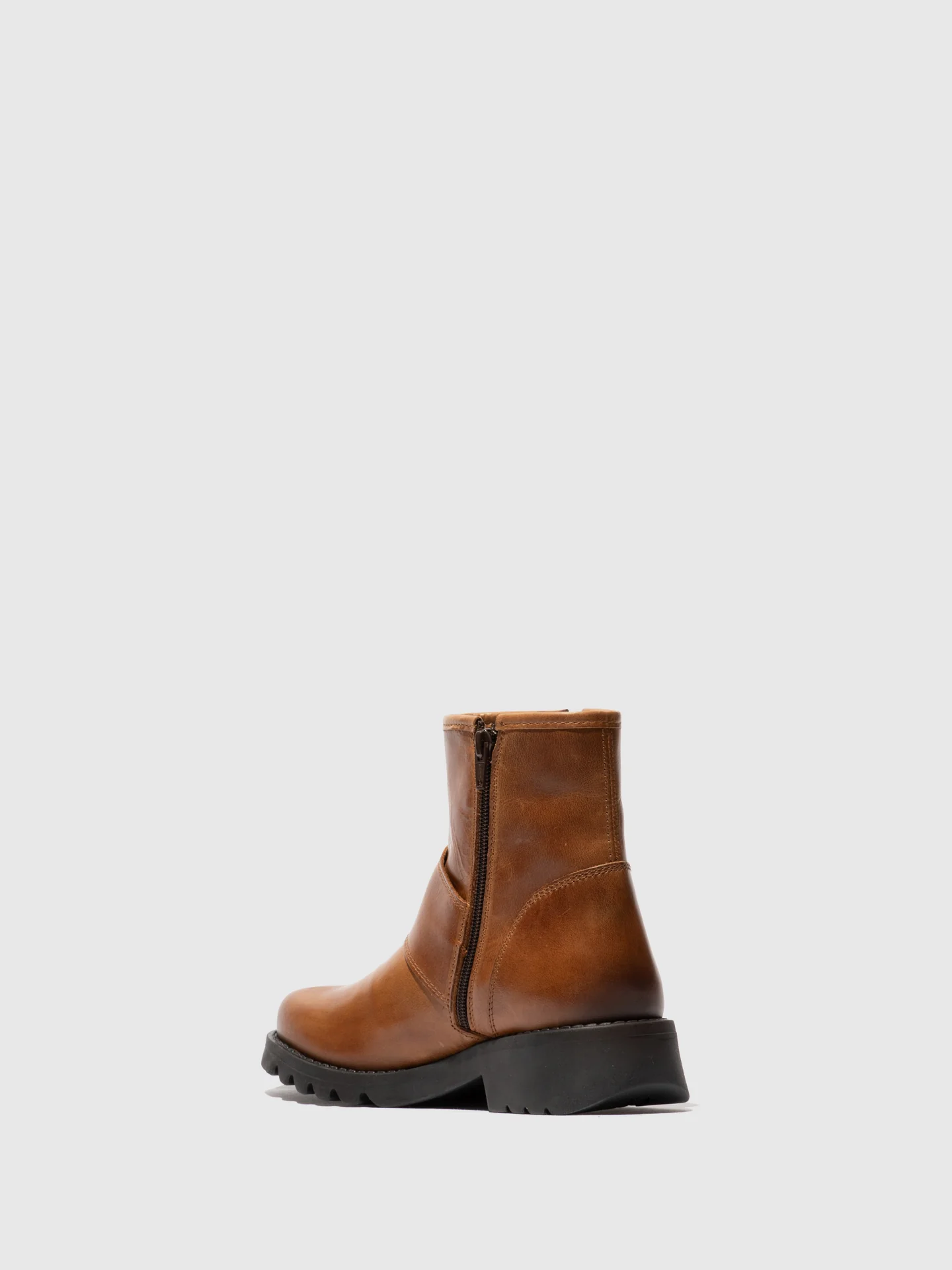 Buckle Ankle Boots RILY991FLY MID BROWN - Image 3