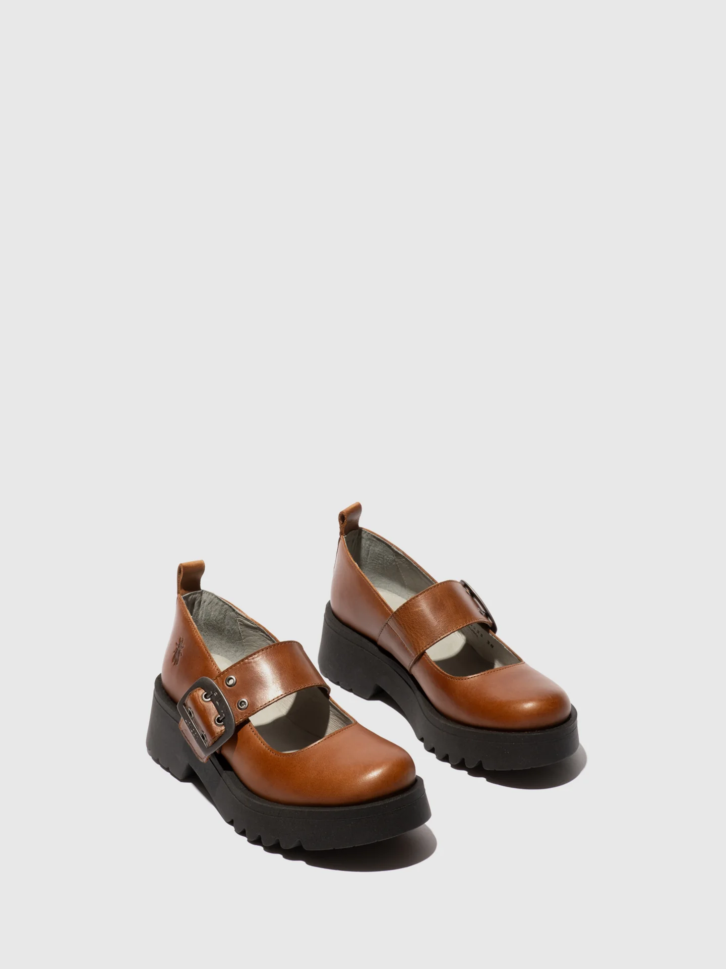 Buckle Shoes MOCH126FLY MID. BROWN - Image 2