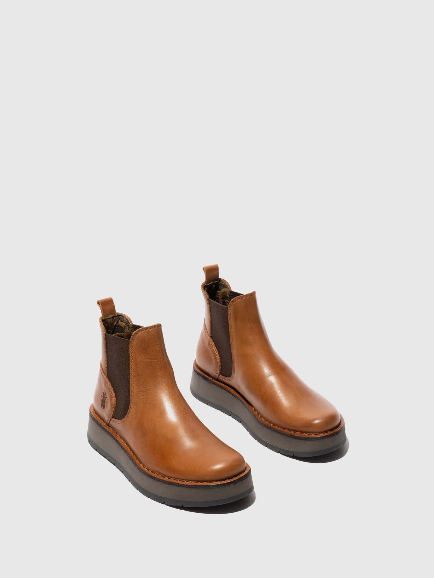 Chelsea Ankle Boots RAWI131FLY MID. BROWN - Image 2