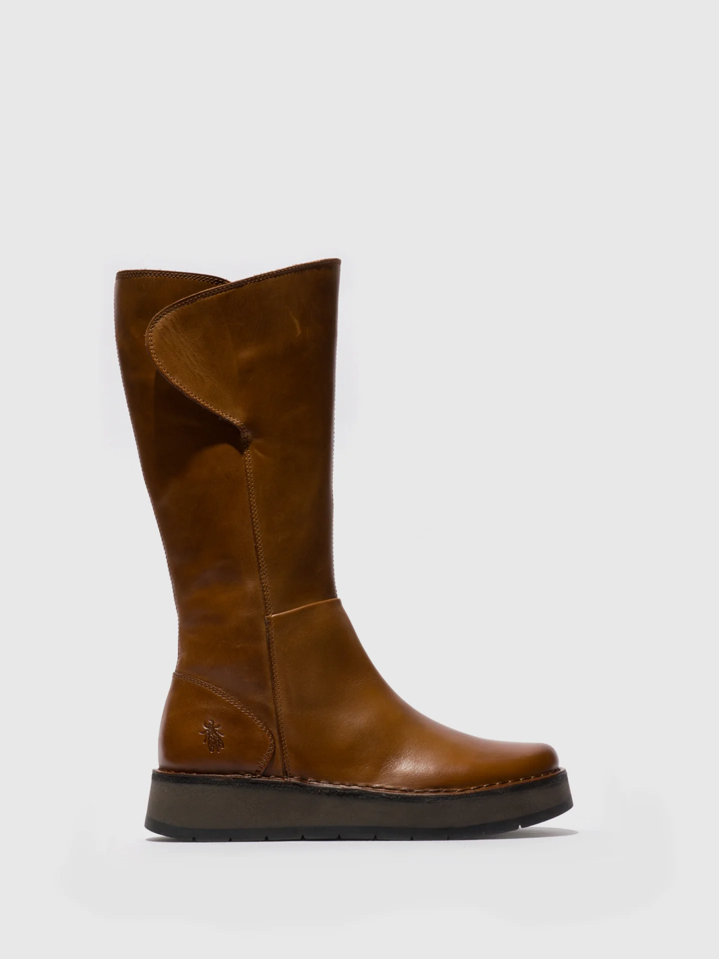 Lace-up Boots RHEA042FLY MID. BROWN