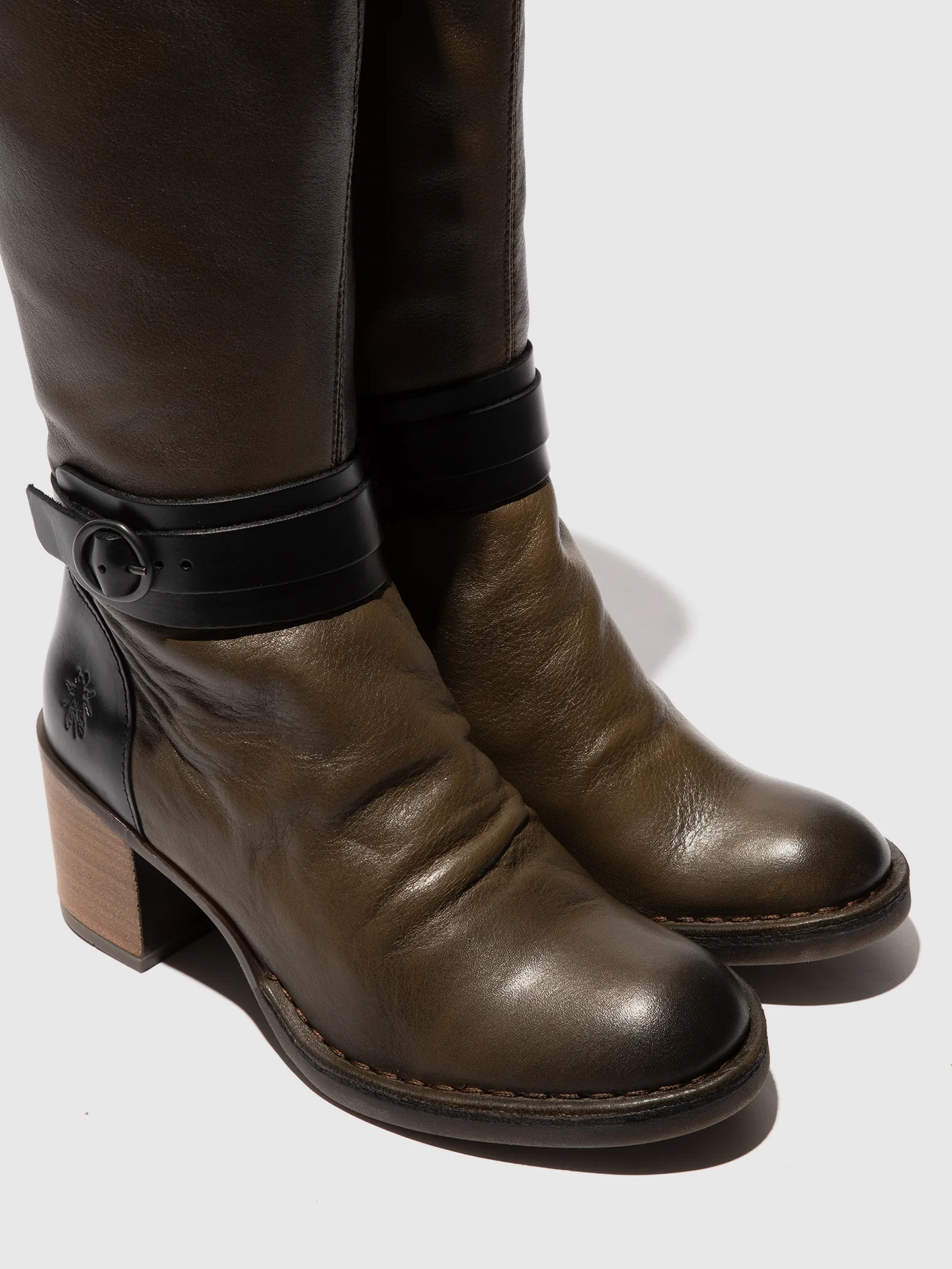 Buckle Boots BEIF165FLY MILITAR/BLACK - Image 4