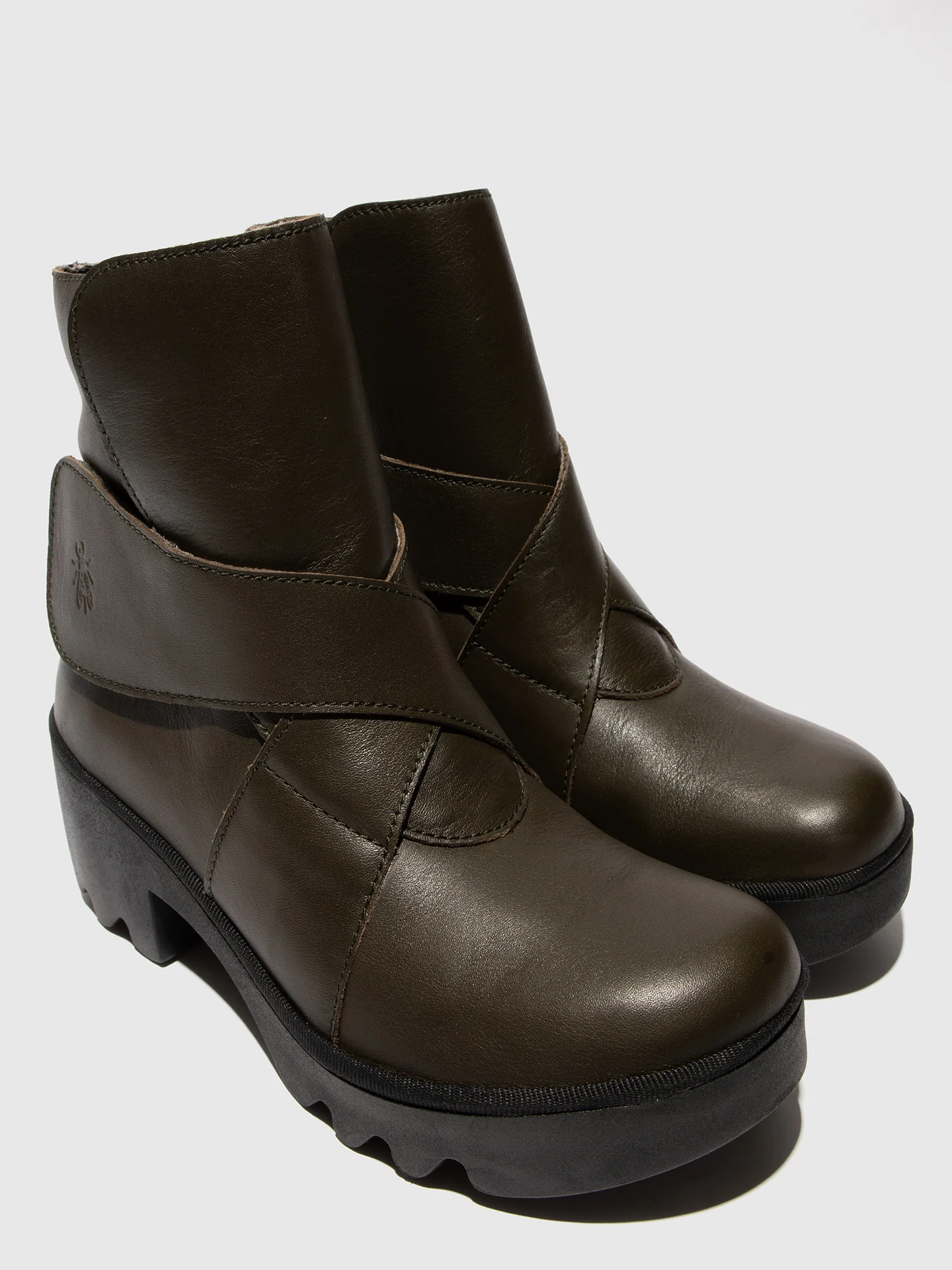 Velcro Ankle Boots TEFA532FLY MILITARY - Image 4