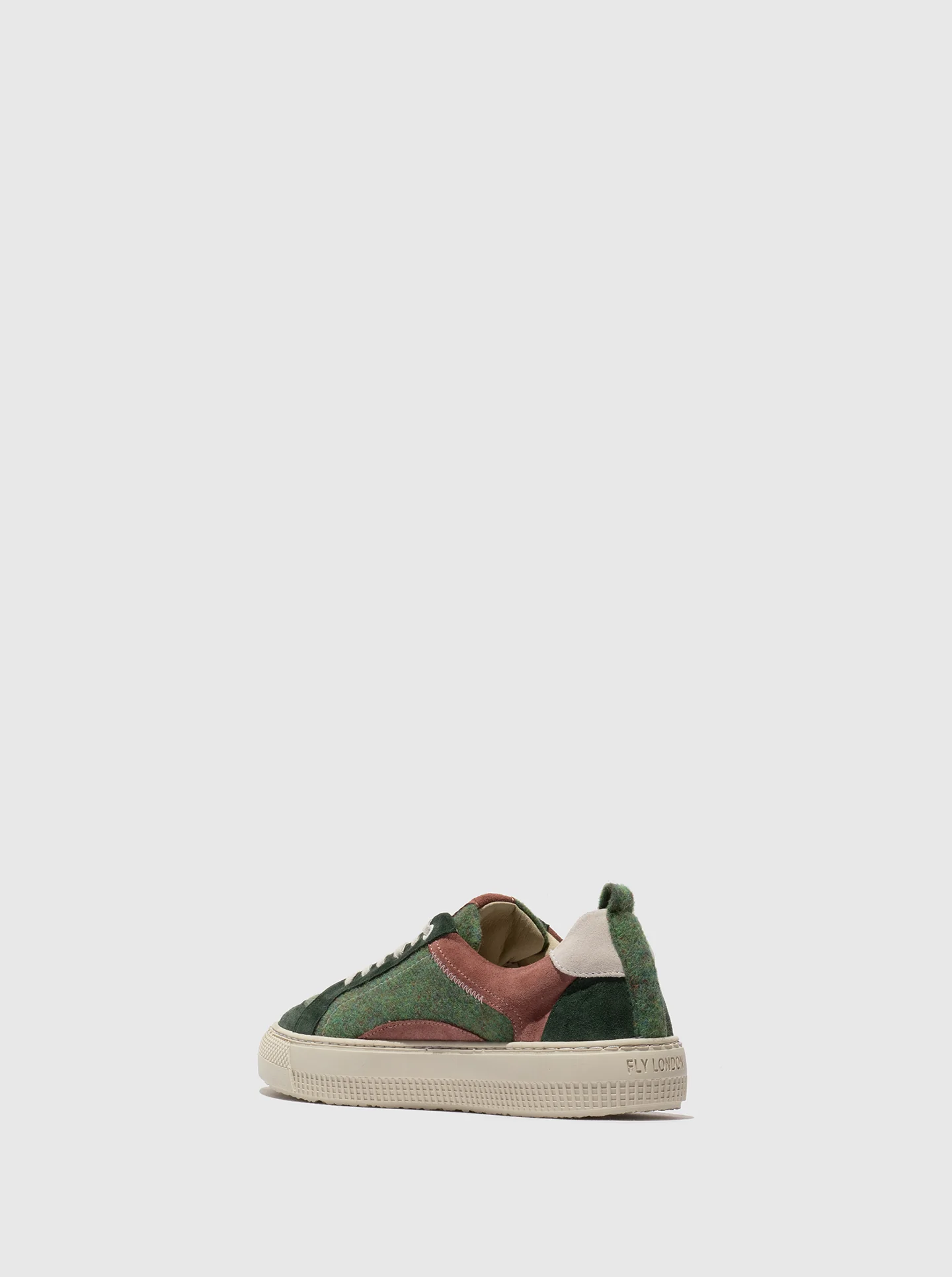 Low-Top Trainers TAIK687FLY MOSS GREEN/ EMERALD/ VINTAGE PINK/ OFFWHITE - Image 3