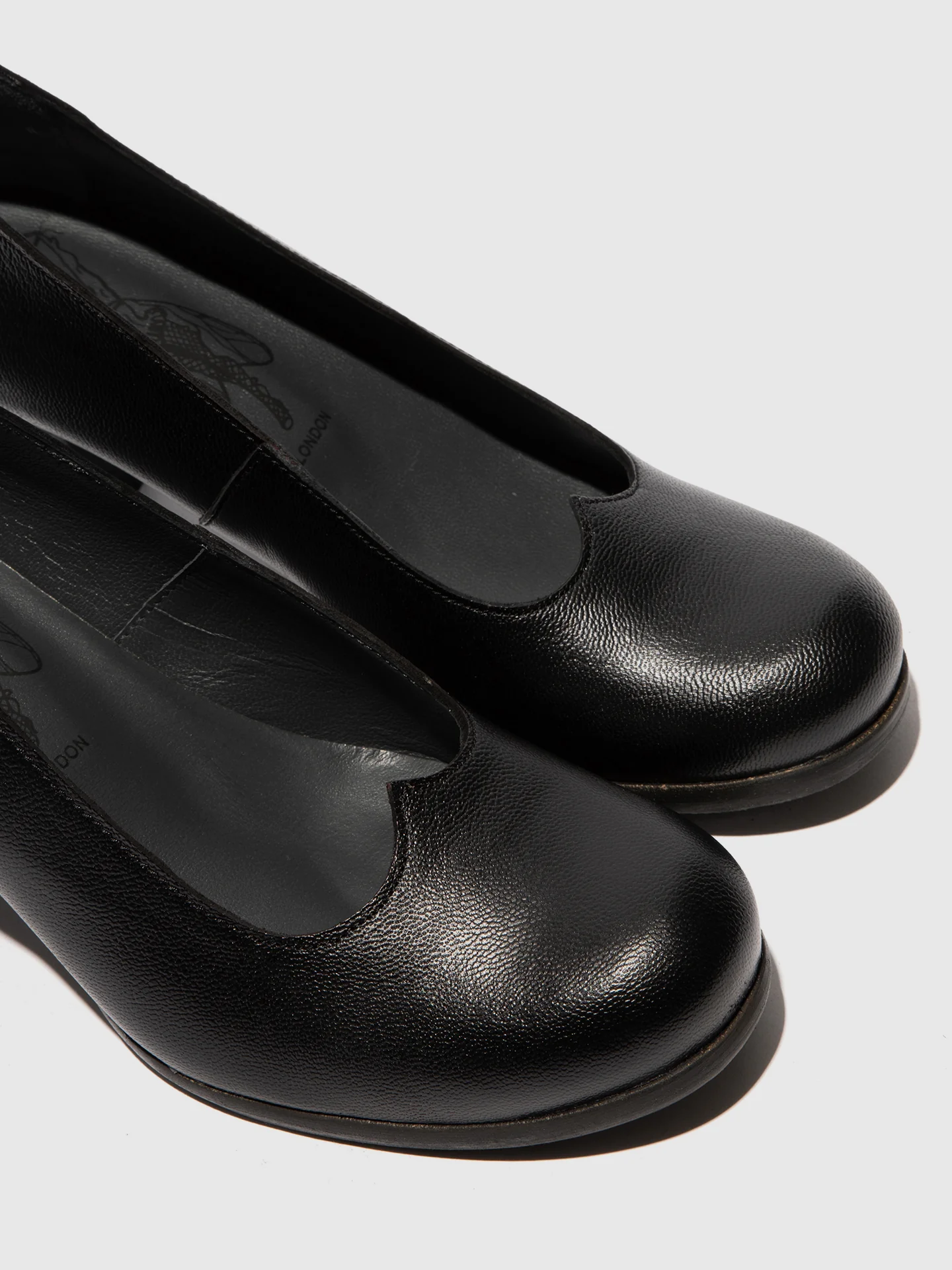 Heel Shoes BAZE086FLY MOUSSE BLACK - Image 4