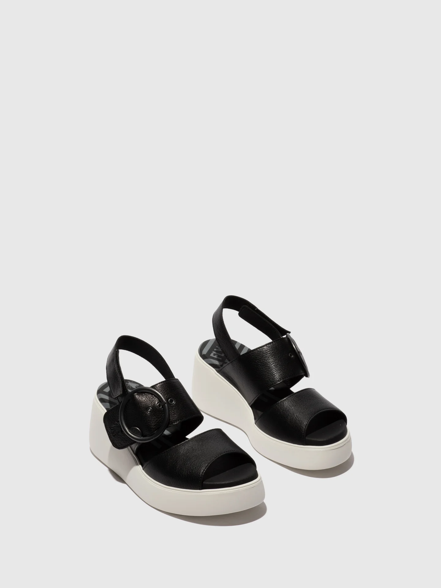 Sling-Back Sandals DIGO939FLY MOUSSE BLACK - Image 2
