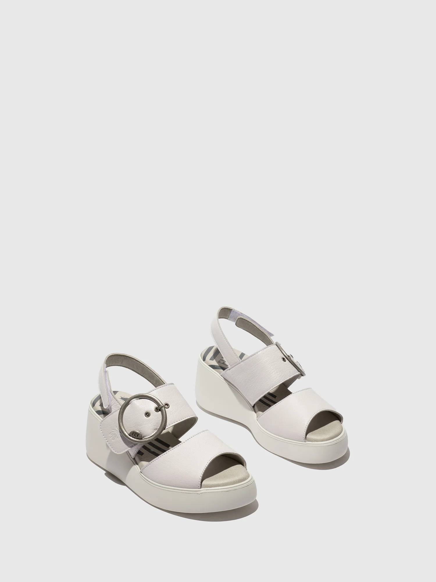 Sling-Back Sandals DIGO939FLY MOUSSE WHITE - Image 2