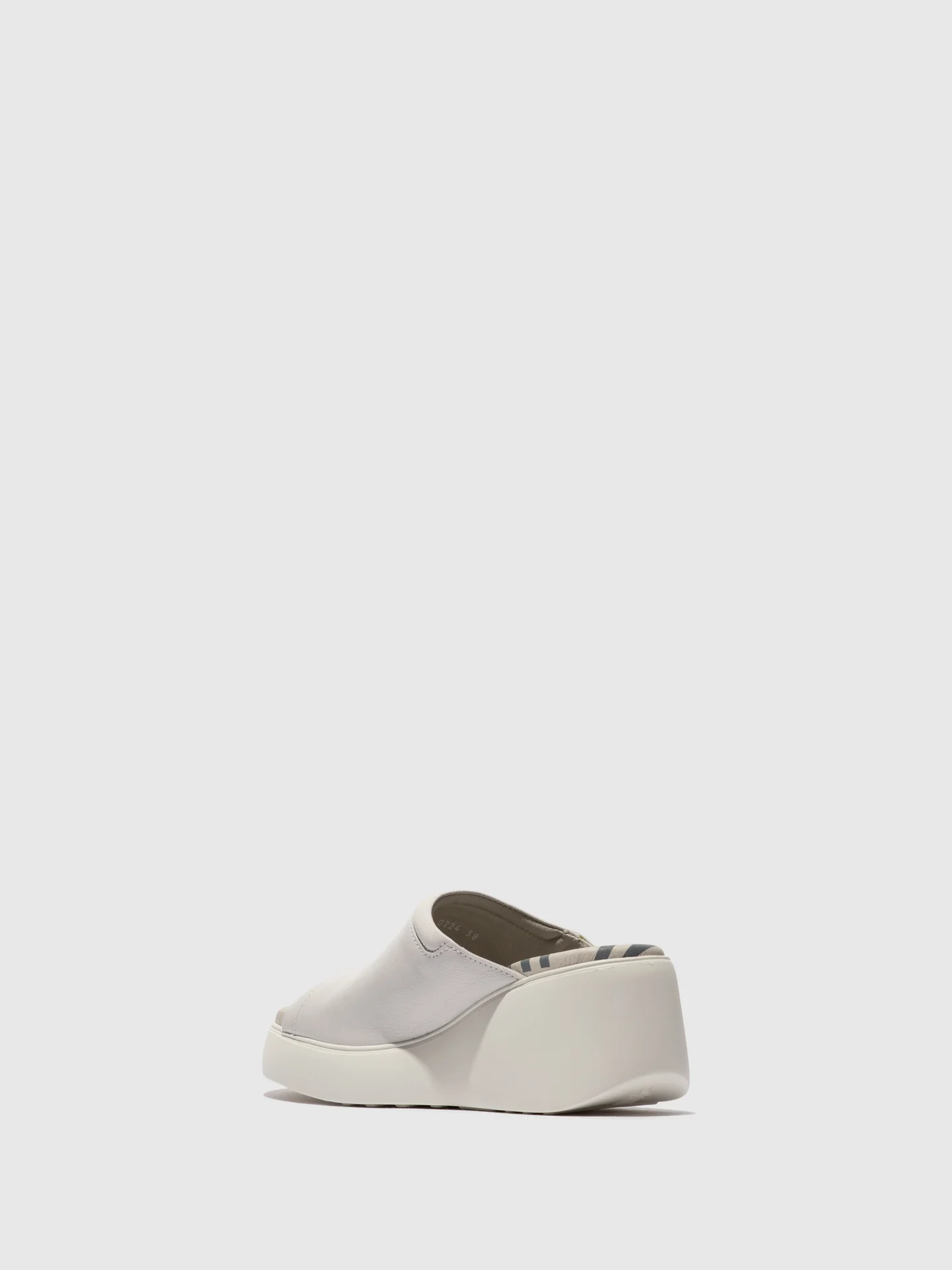 Slip-on Mules DOLI042FLY MOUSSE WHITE - Image 3