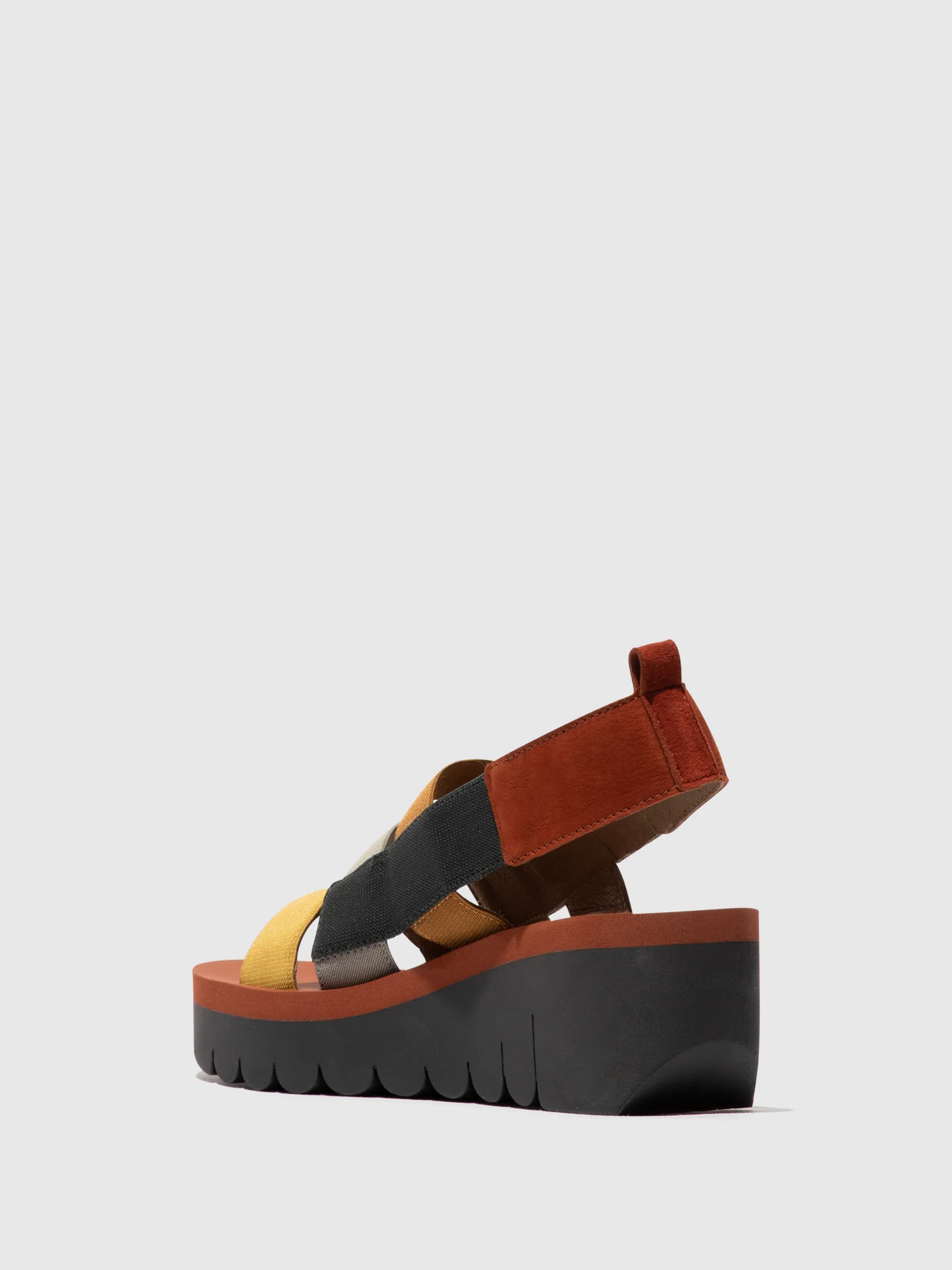 Strappy Sandals YERE847FLY MULTI (BRICK) - Image 4
