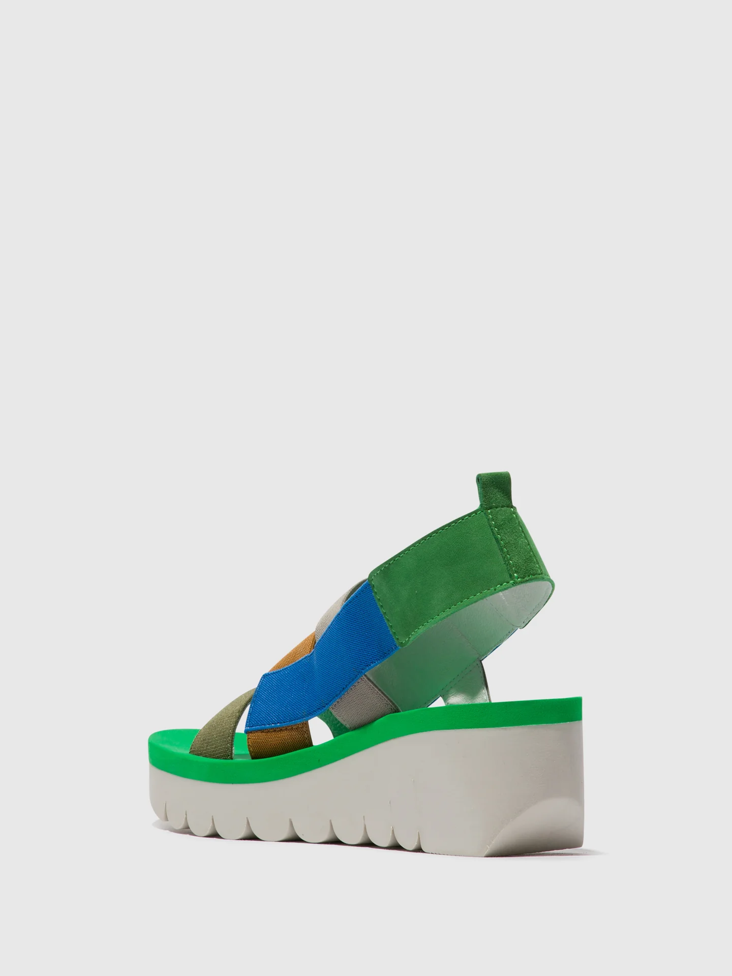 Strappy Sandals YERE847FLY MULTI (GREEN) - Image 3