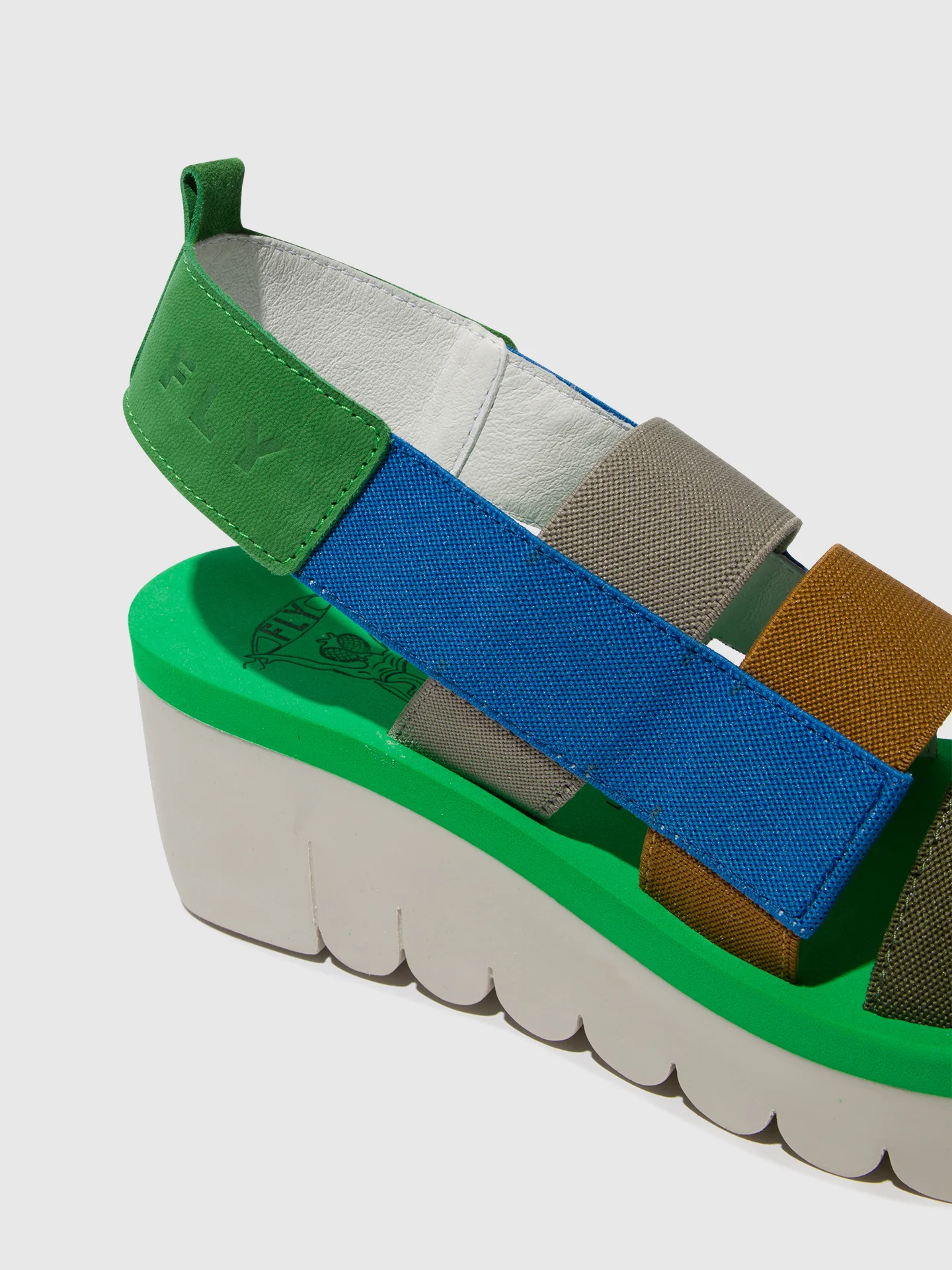 Strappy Sandals YERE847FLY MULTI (GREEN) - Image 4