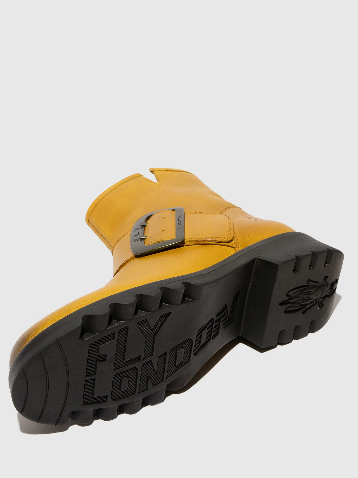 Buckle Ankle Boots RILY991FLY MUSTARD - Image 4