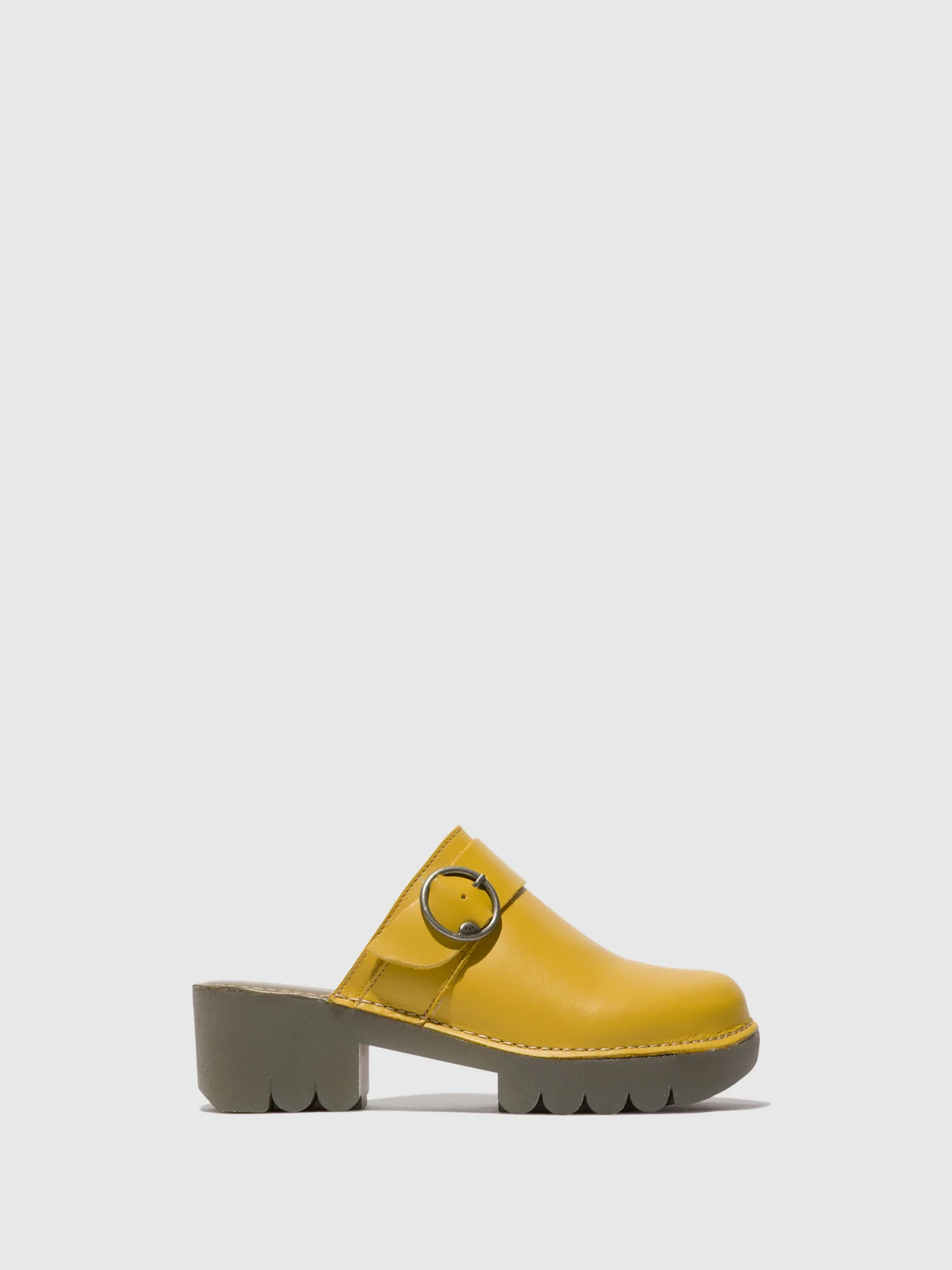 Round Toe Clogs ENDA510FLY MUSTARD