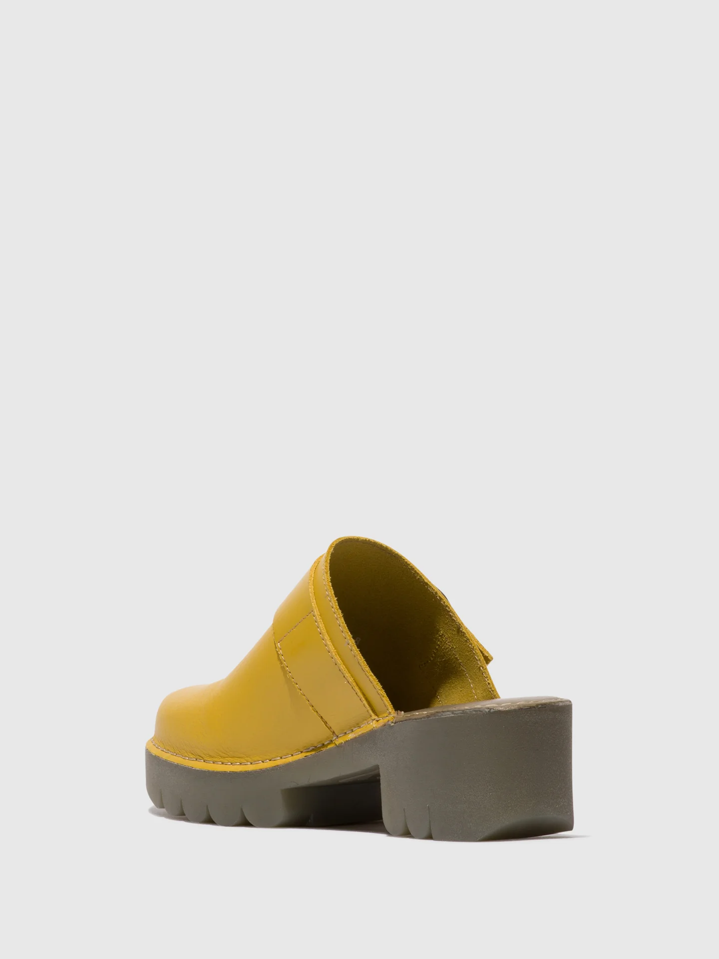 Round Toe Clogs ENDA510FLY MUSTARD - Image 3