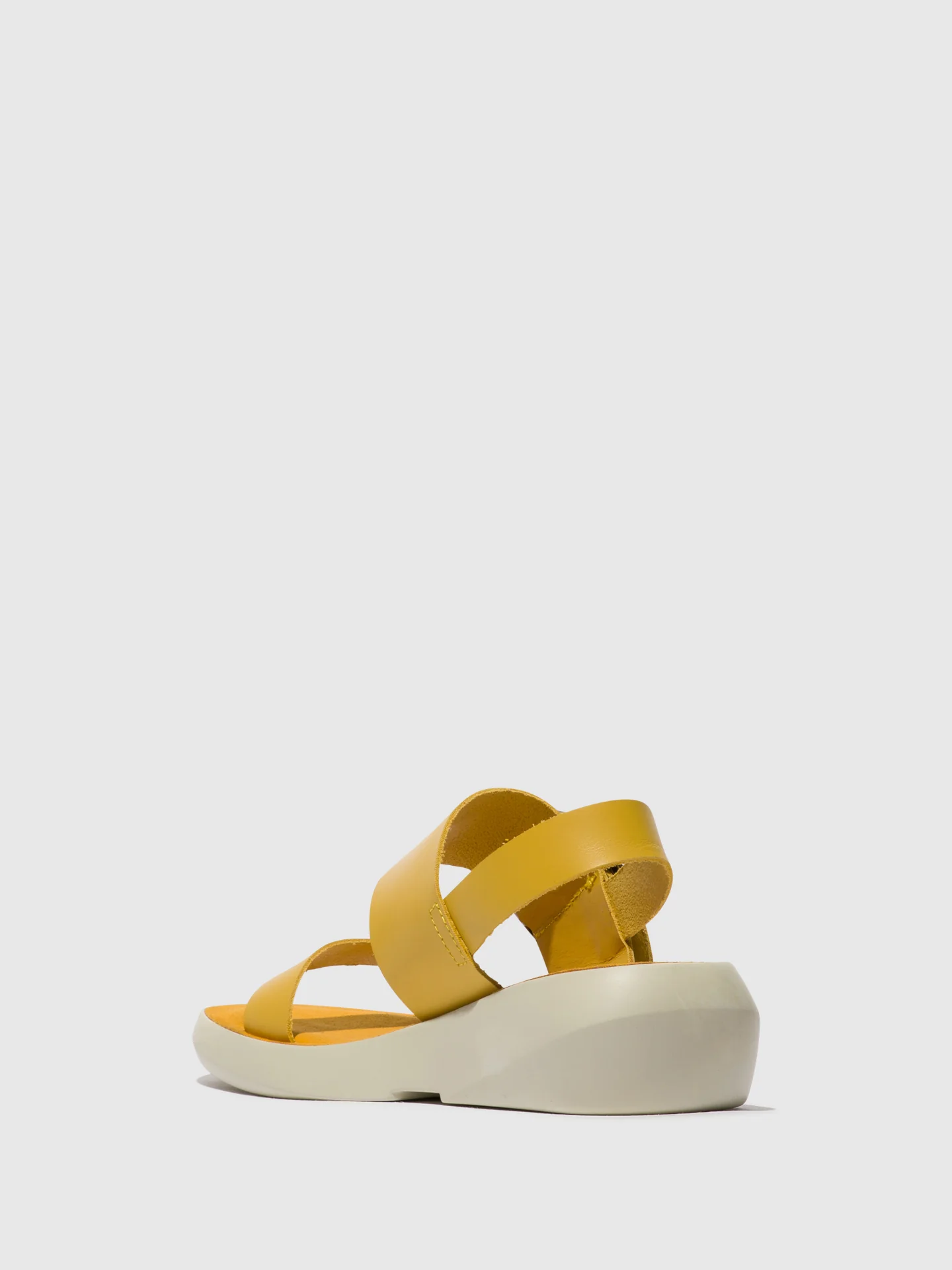 Sling-Back Sandals BANI739FLY MUSTARD - Image 3