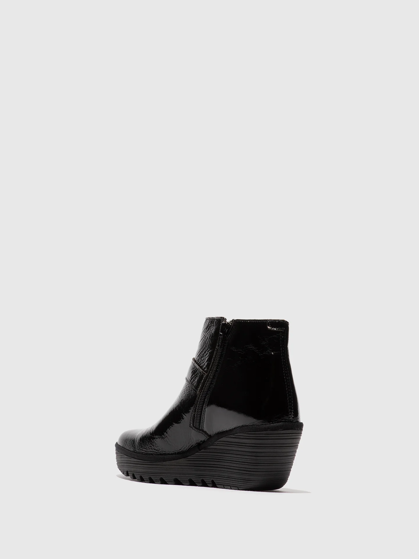 Buckle Ankle Boots YORT597FLY NAPPALAK BLACK - Image 3