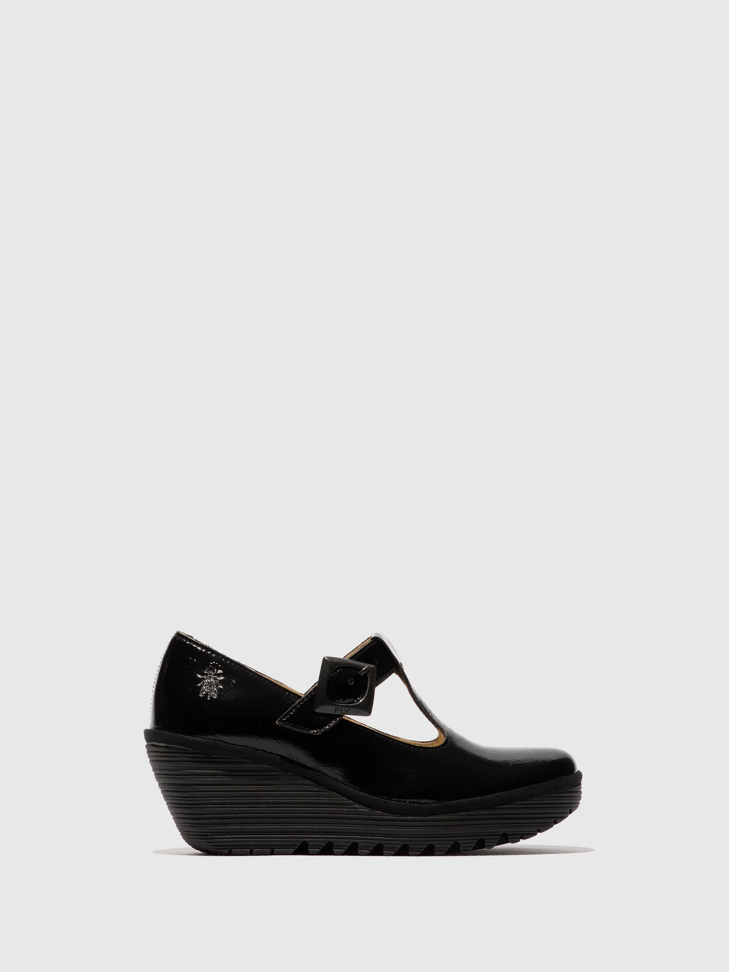 Buckle Shoes YALD598FLY NAPPALAK BLACK