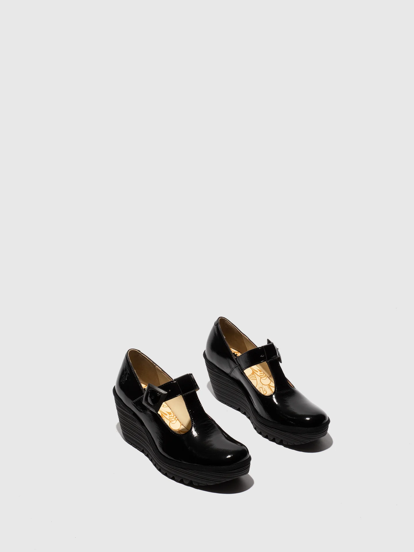 Buckle Shoes YALD598FLY NAPPALAK BLACK - Image 2