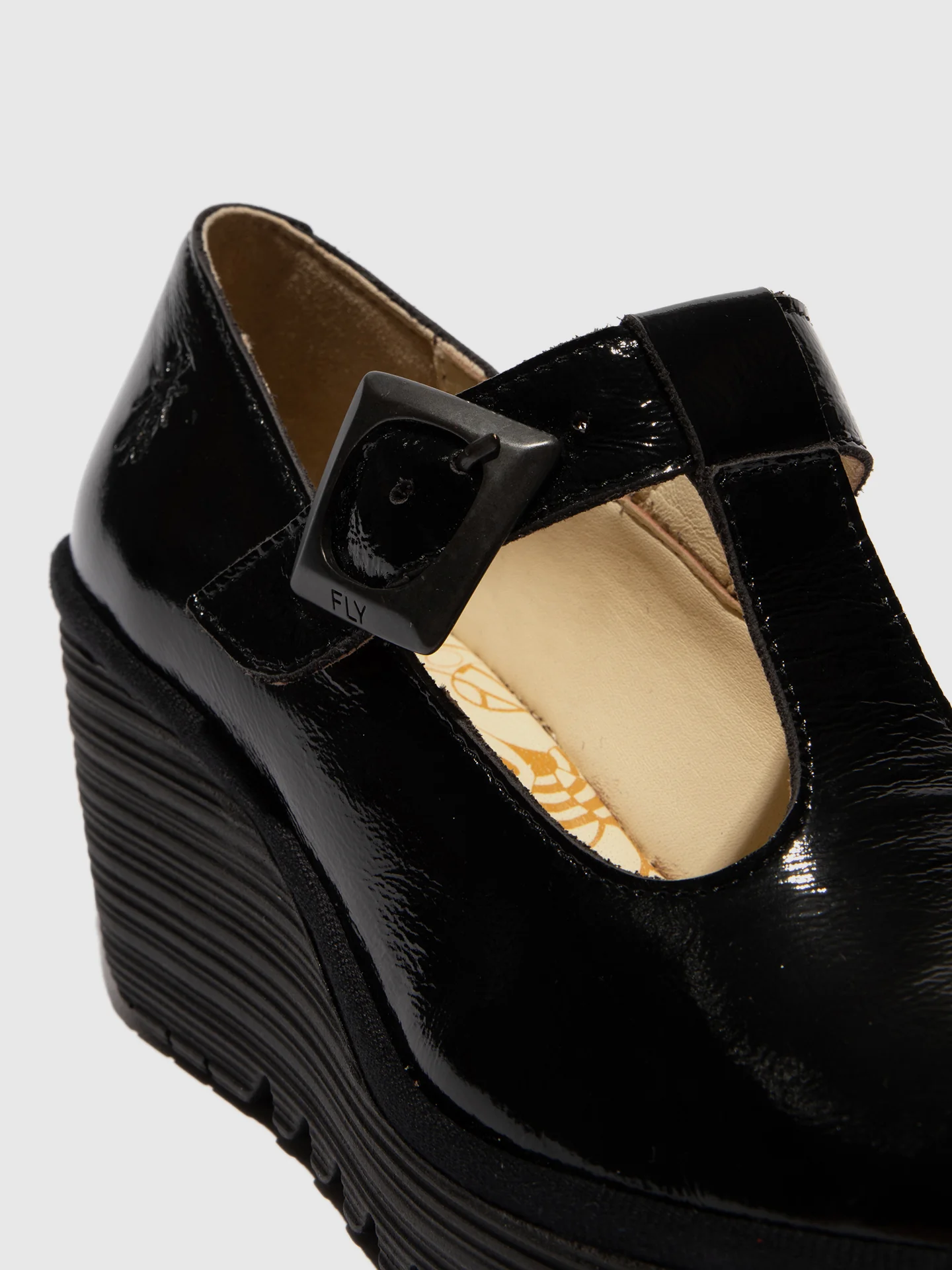 Buckle Shoes YALD598FLY NAPPALAK BLACK - Image 4