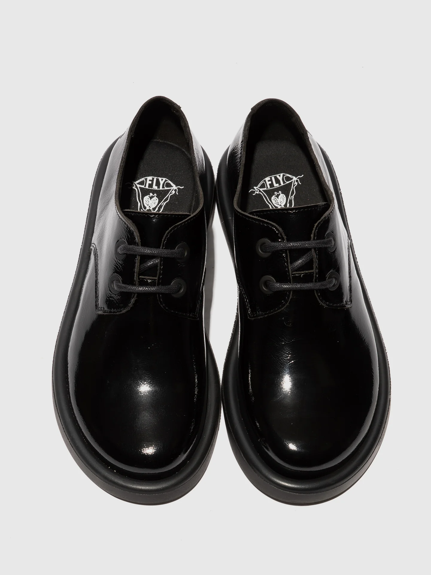 Lace-up Shoes TENI120FLY NAPPALAK BLACK - Image 4